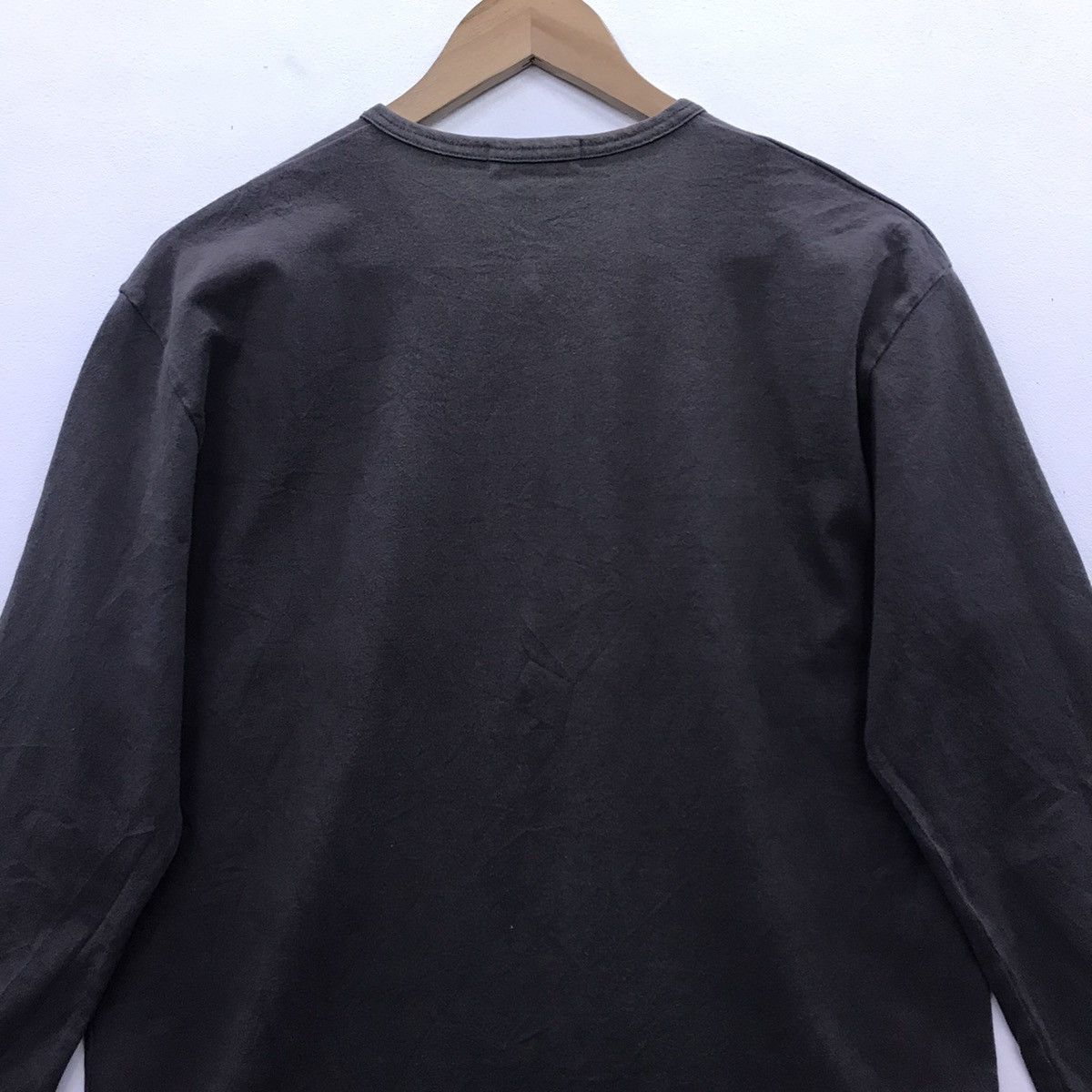 Burberry Rare!! Burberry Black Label Long Sleeve Tee Size US M / EU 48-50 / 2 - 14 Thumbnail