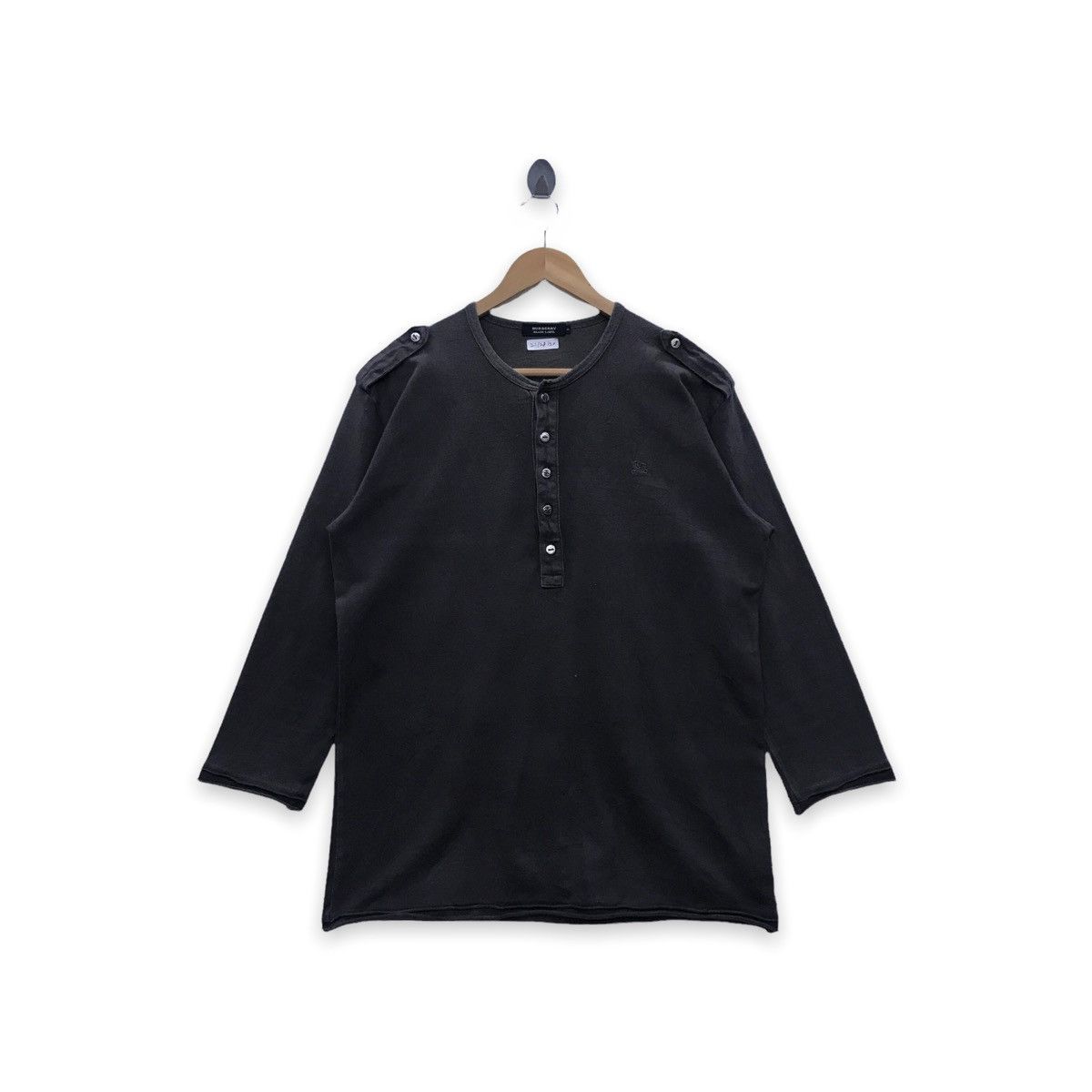 Burberry Rare!! Burberry Black Label Long Sleeve Tee Size US M / EU 48-50 / 2 - 1 Thumbnail