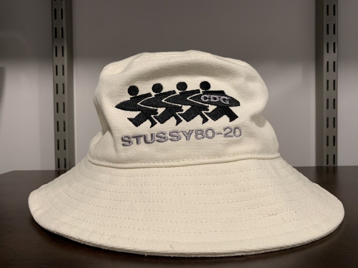 CDG × Comme des Garcons × Stussy STÜSSY / CDG CANVAS BUCKET