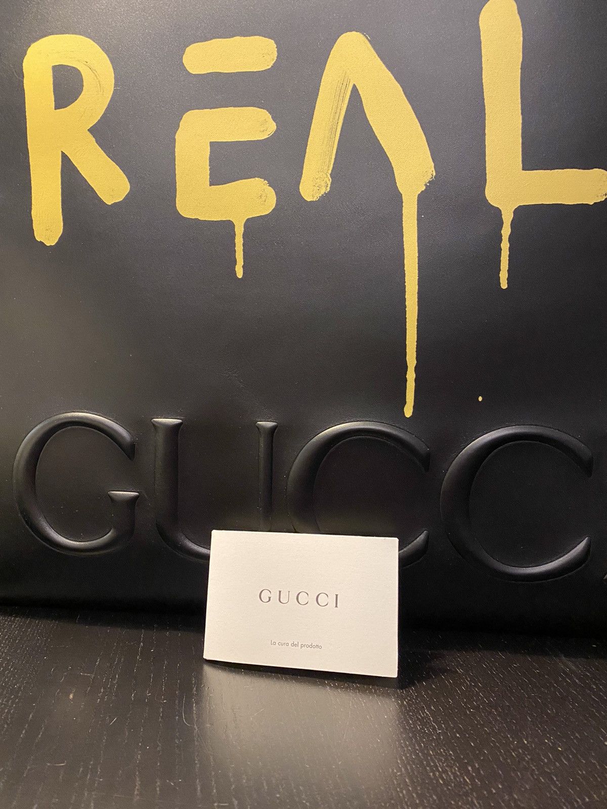 Gucci Gucci ghost shopper with graffiti Size ONE SIZE - 5 Thumbnail