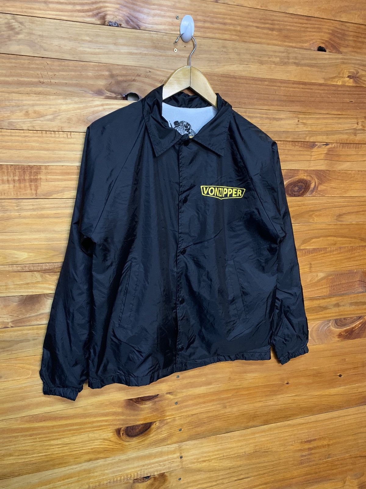 Vintage Vintage Vonzipper Rides Alone Nylon Coach Jacket Size US S / EU 44-46 / 1 - 5 Thumbnail