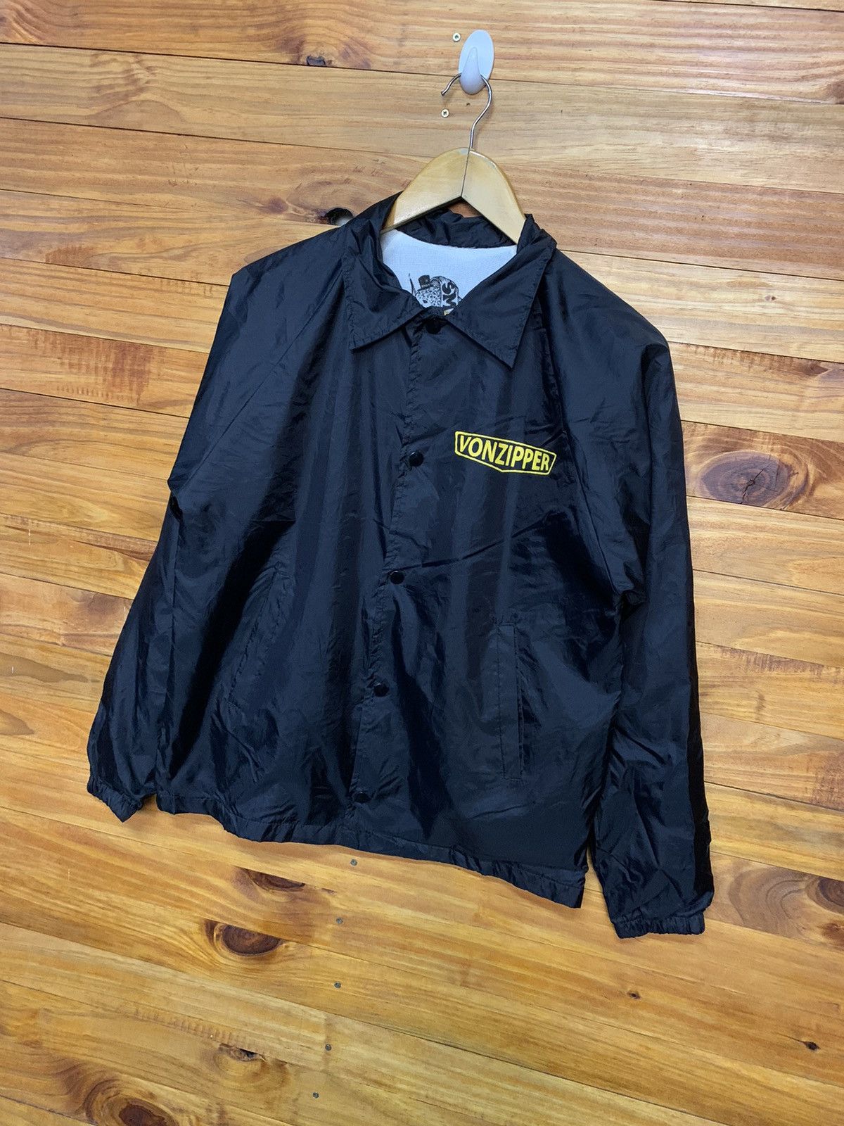 Vintage Vintage Vonzipper Rides Alone Nylon Coach Jacket Size US S / EU 44-46 / 1 - 6 Thumbnail