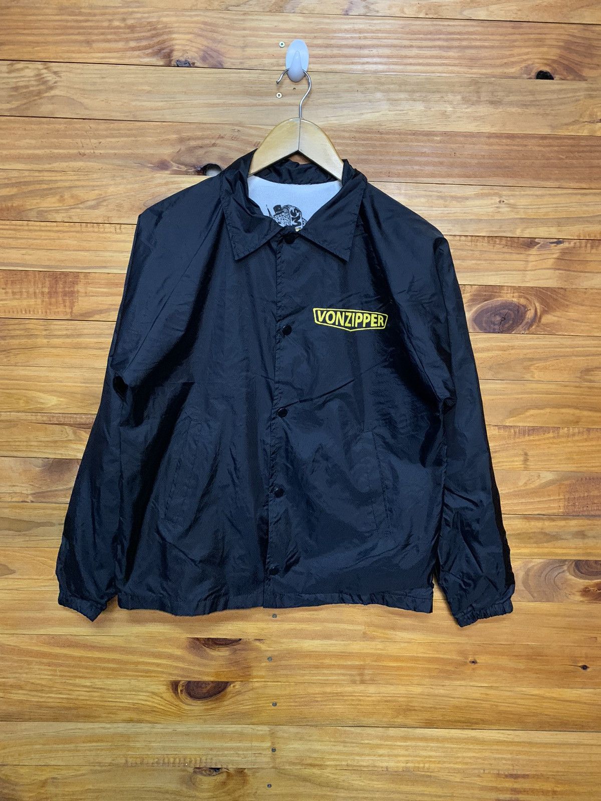 Vintage Vintage Vonzipper Rides Alone Nylon Coach Jacket Size US S / EU 44-46 / 1 - 4 Thumbnail