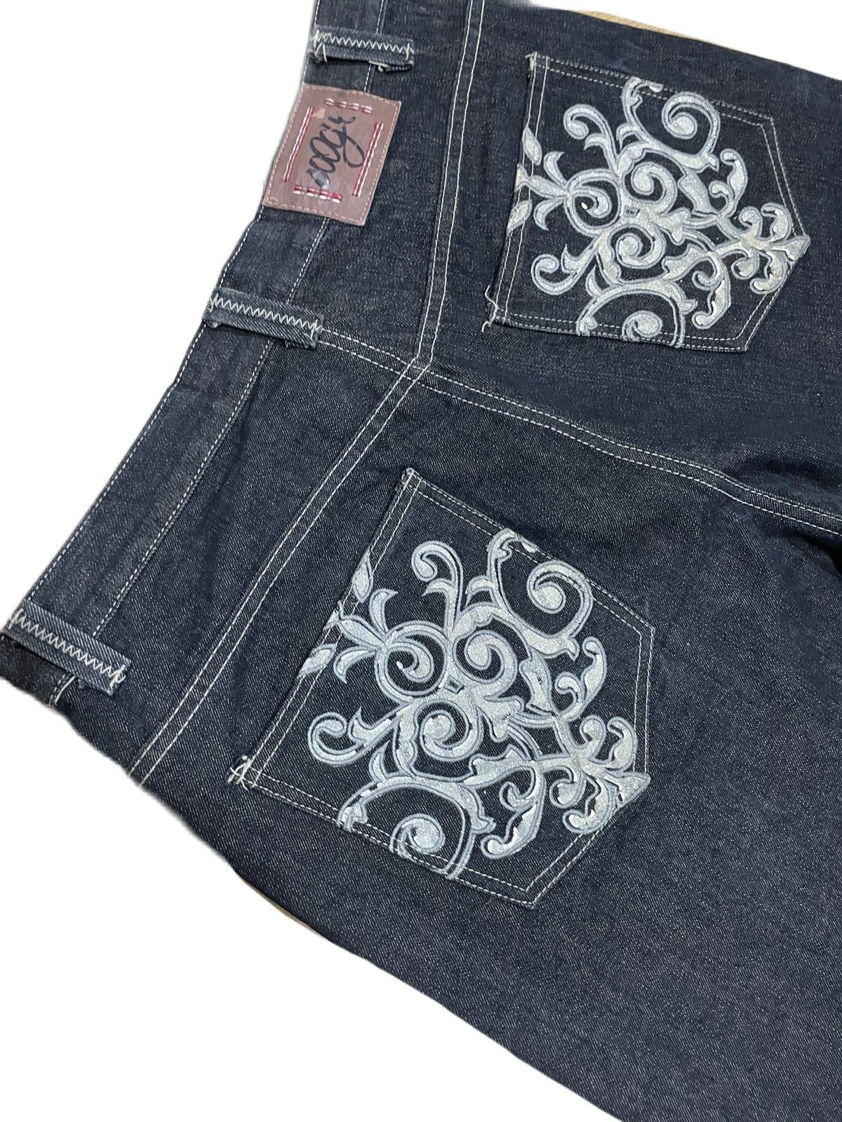 Coogi Coogi Goldust Embroidery Art Back Pocket Jeans Size US 38 / EU 54 - 9 Thumbnail