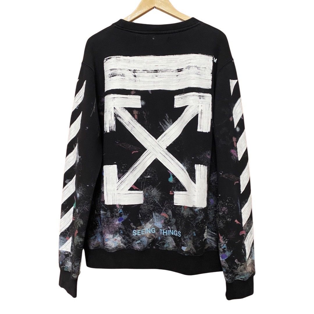 Off White Galaxy Hoodie | Grailed