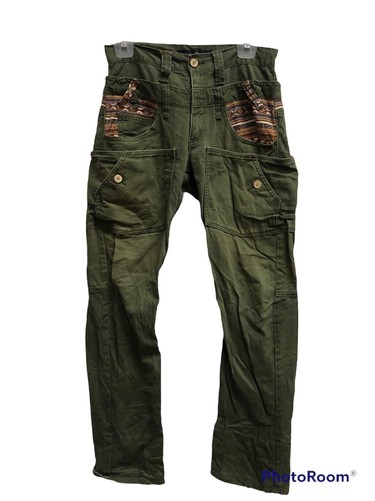 Image of Dominate Pant Handcrafted in Green Army, Men's (Size 30)