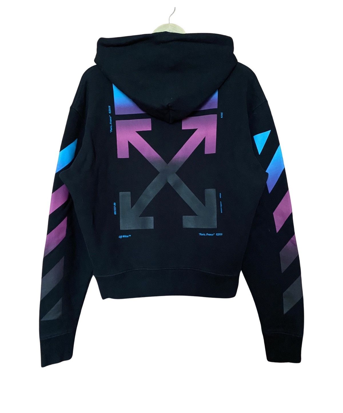 Off White 2019 Rainbow Hoodie Grailed