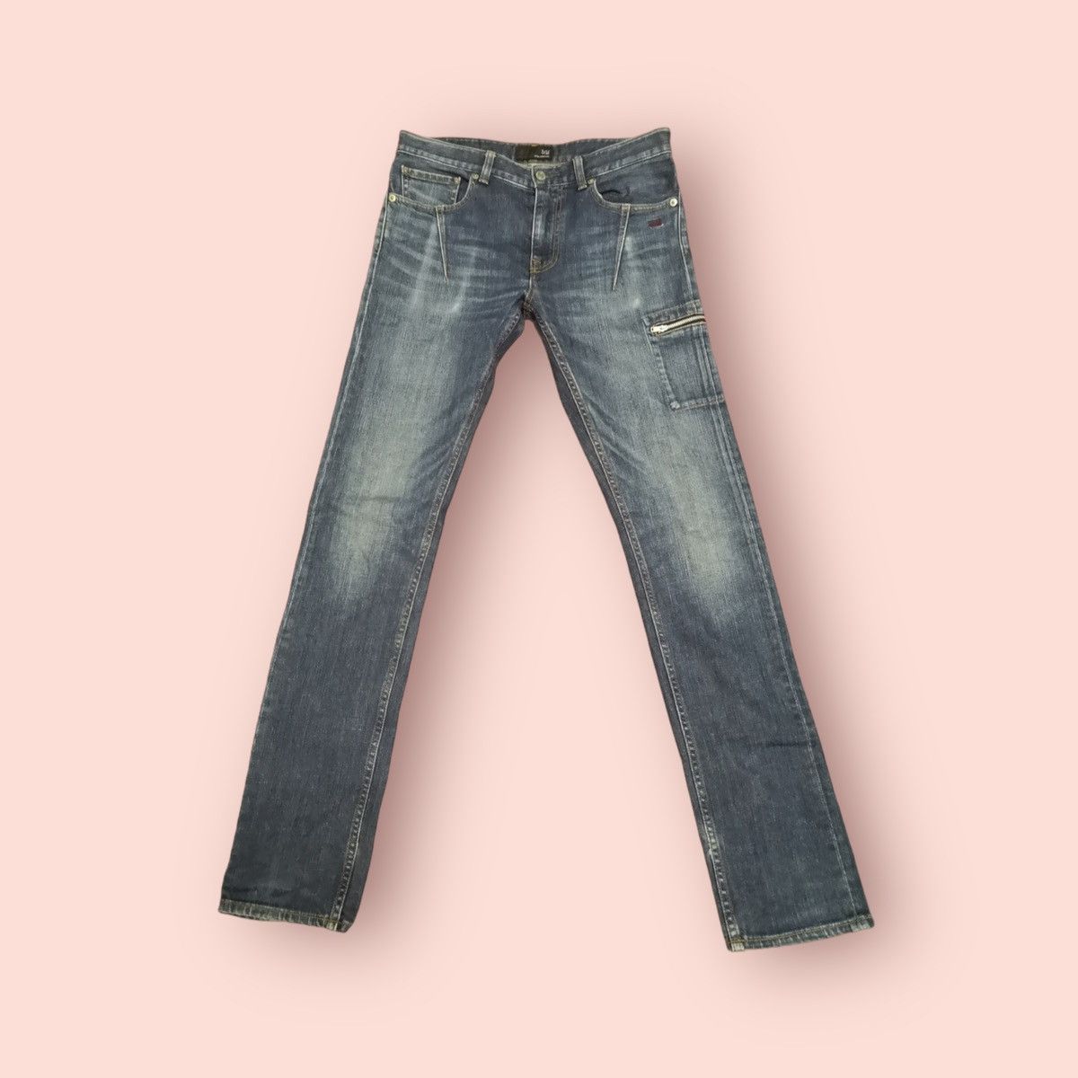 Japanese Brand RARE UNDERCOVER X UNIQLO LOW RISE JEANS Size US 29 - 16 Thumbnail