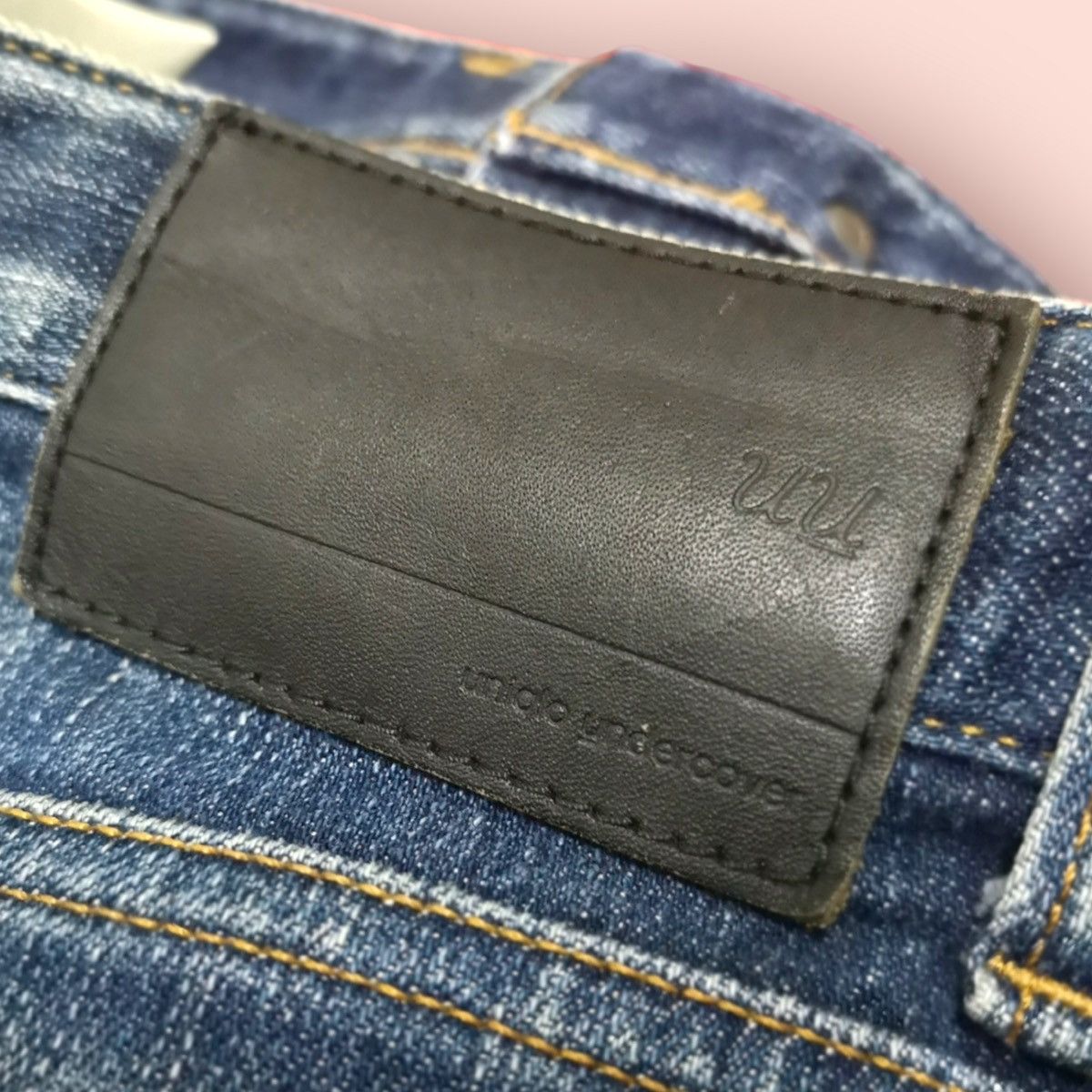 Japanese Brand RARE UNDERCOVER X UNIQLO LOW RISE JEANS Size US 29 - 10 Thumbnail