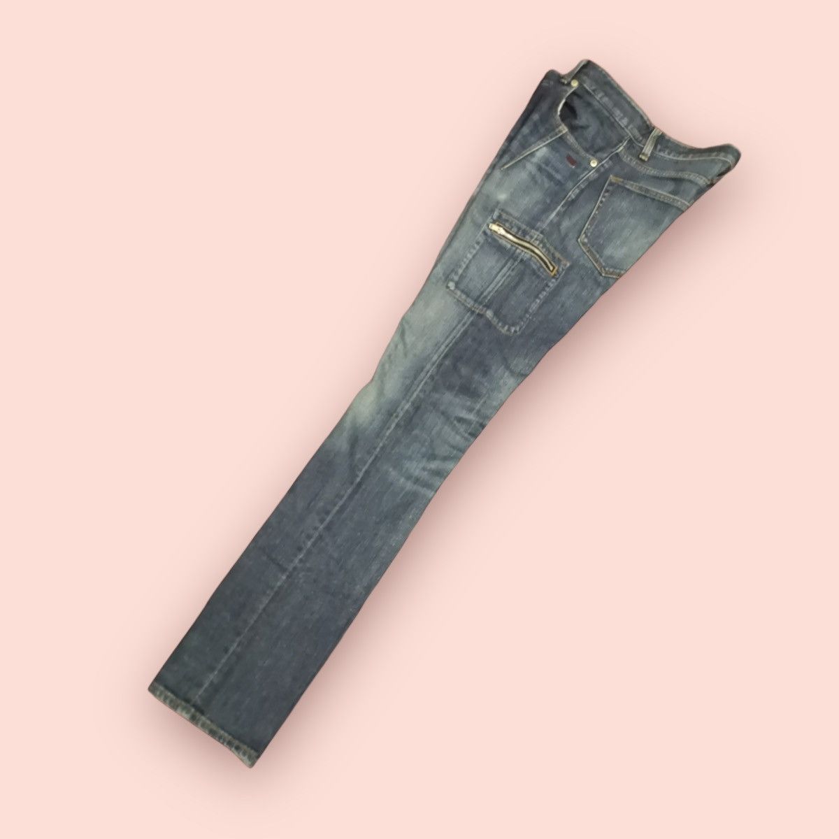 Japanese Brand RARE UNDERCOVER X UNIQLO LOW RISE JEANS Size US 29 - 3 Thumbnail