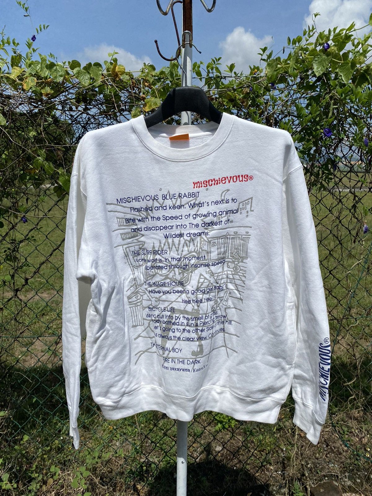 Japanese Brand Mischievous Emi Naxayama Sweat Shirt Size US M / EU 48-50 / 2 - 1 Thumbnail