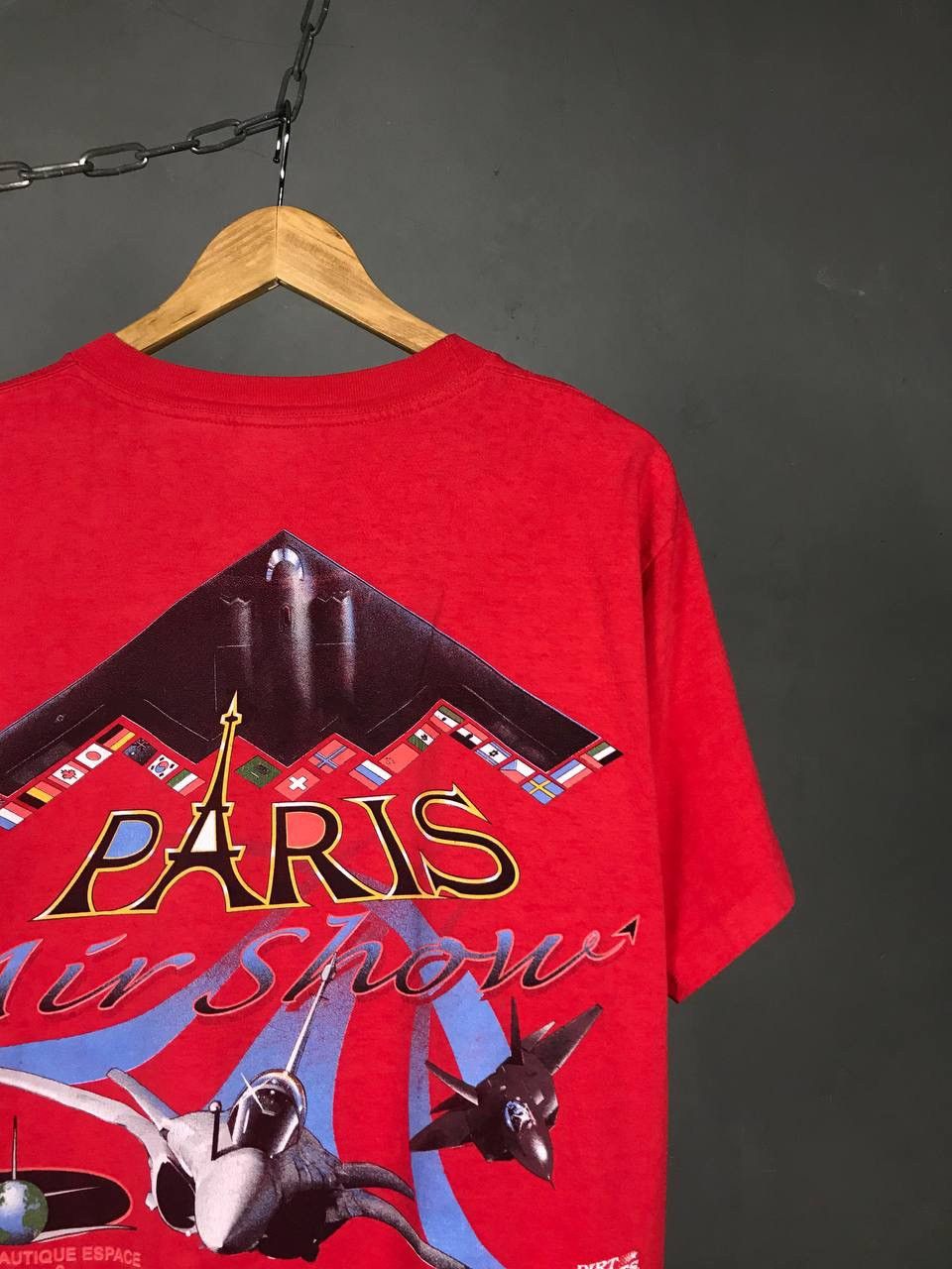 Vintage Paris Air Show 1997 American vintage made in USA Size US L / EU 52-54 / 3 - 7 Thumbnail