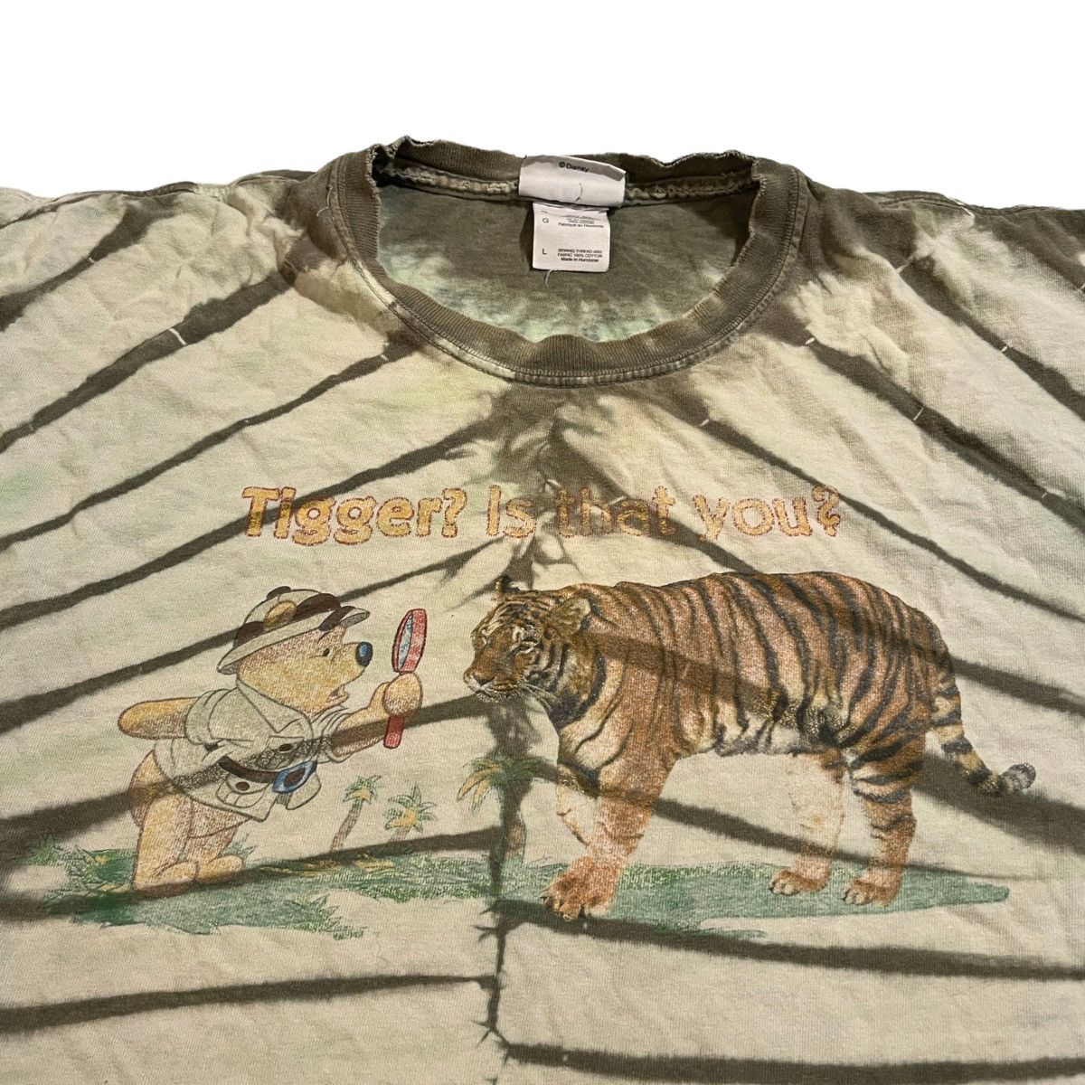 Disney × Vintage Vintage Disney Animal Kingdom Pooh : Tigger is that you? tee Size US L / EU 52-54 / 3 - 2 Thumbnail