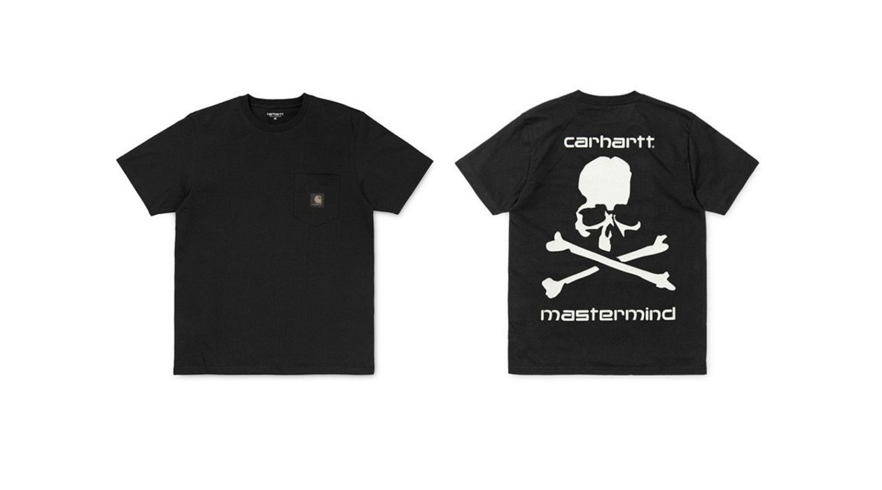 mastermind japan Carhartt Tee L/S 黒 L - Tシャツ/カットソー(七分/長袖)