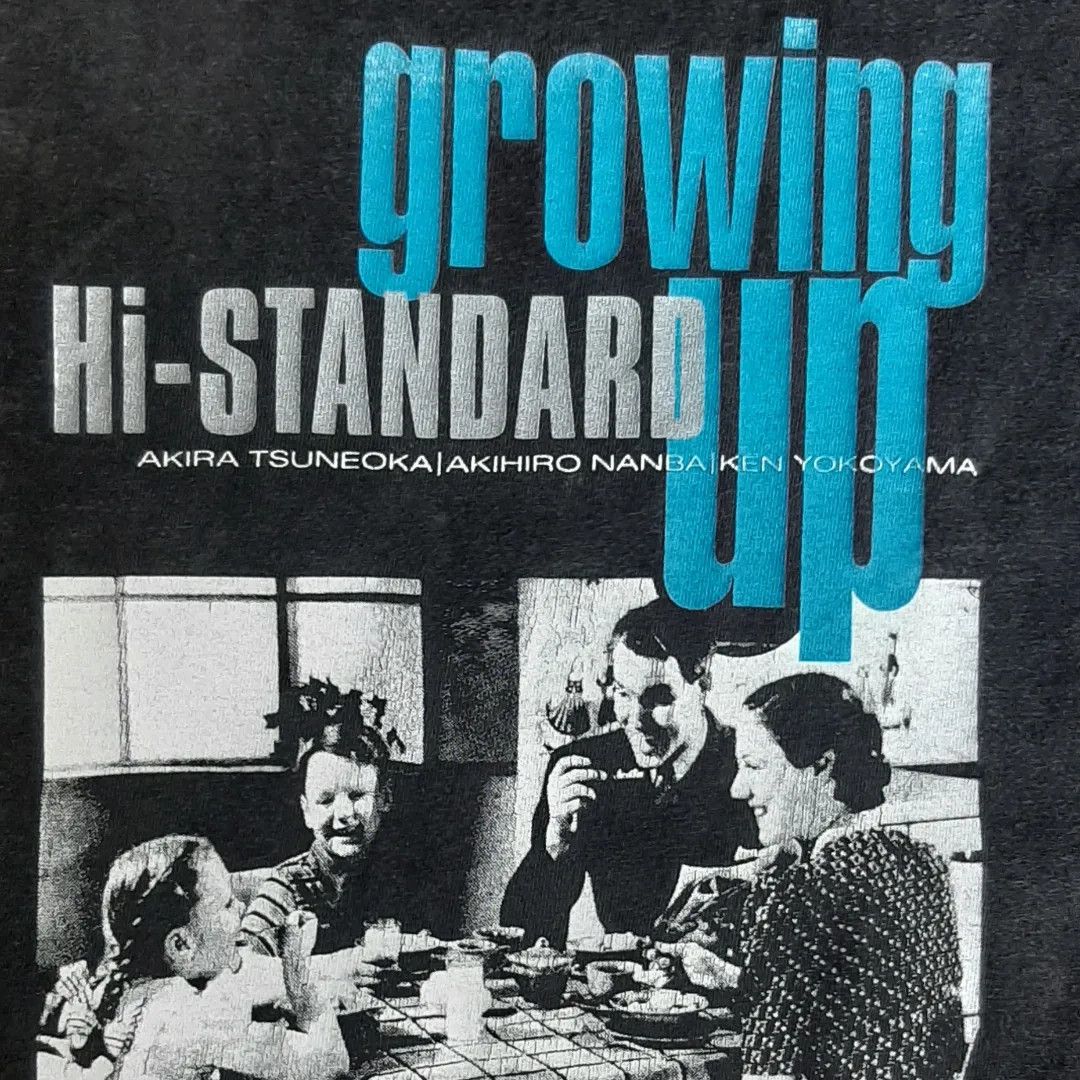 Hi-STANDARD Tシャツ growing up tour 96 L t shirt vintage HI STANDARD 90S GROWING UP US TOUR 1996 L