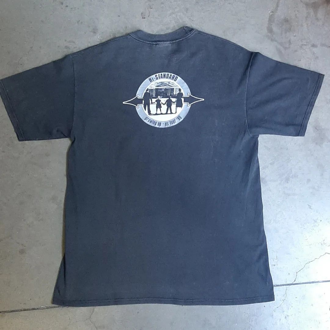 90s Hi-STANDARD Tシャツgrowing up tour