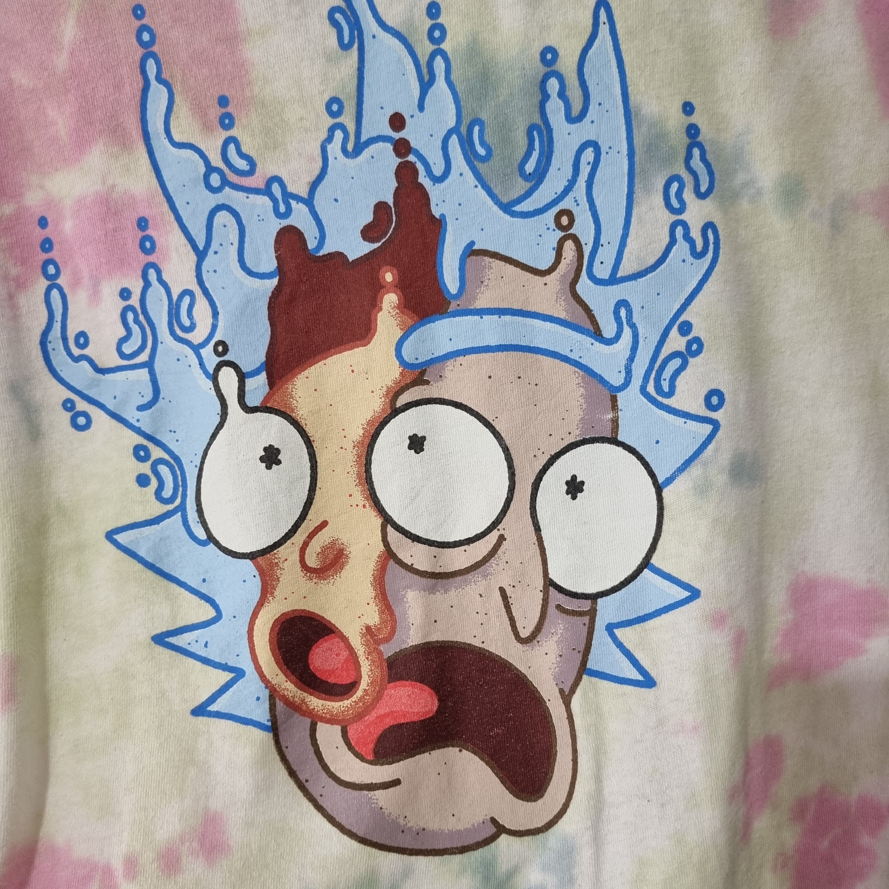 Cartoon Network Rick and morty tie dye tee Size US XL / EU 56 / 4 - 2 Thumbnail