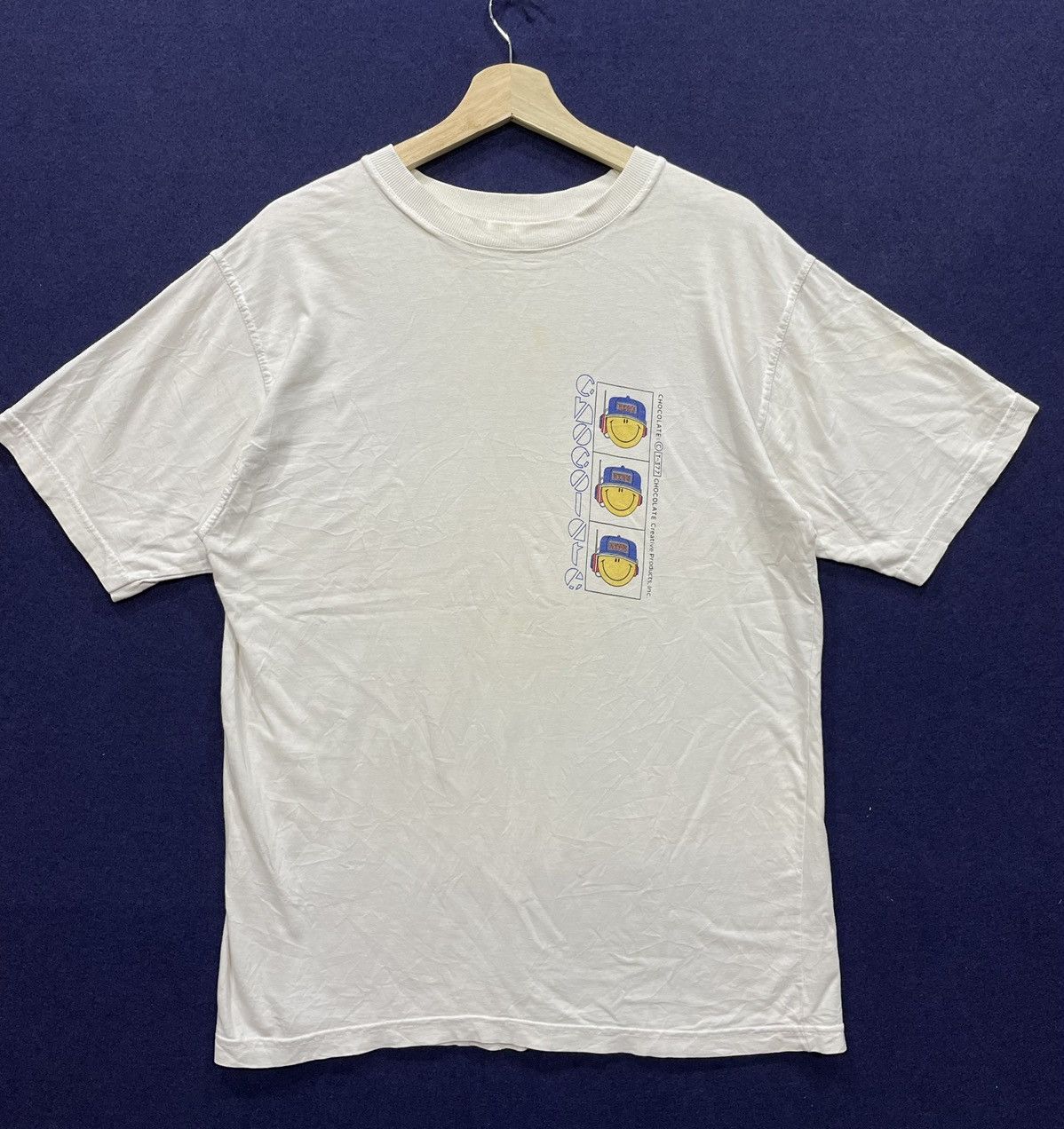 Japanese Brand × Vintage Rare Vintage 90s Smiley CNN News Size US L / EU 52-54 / 3 - 2 Thumbnail