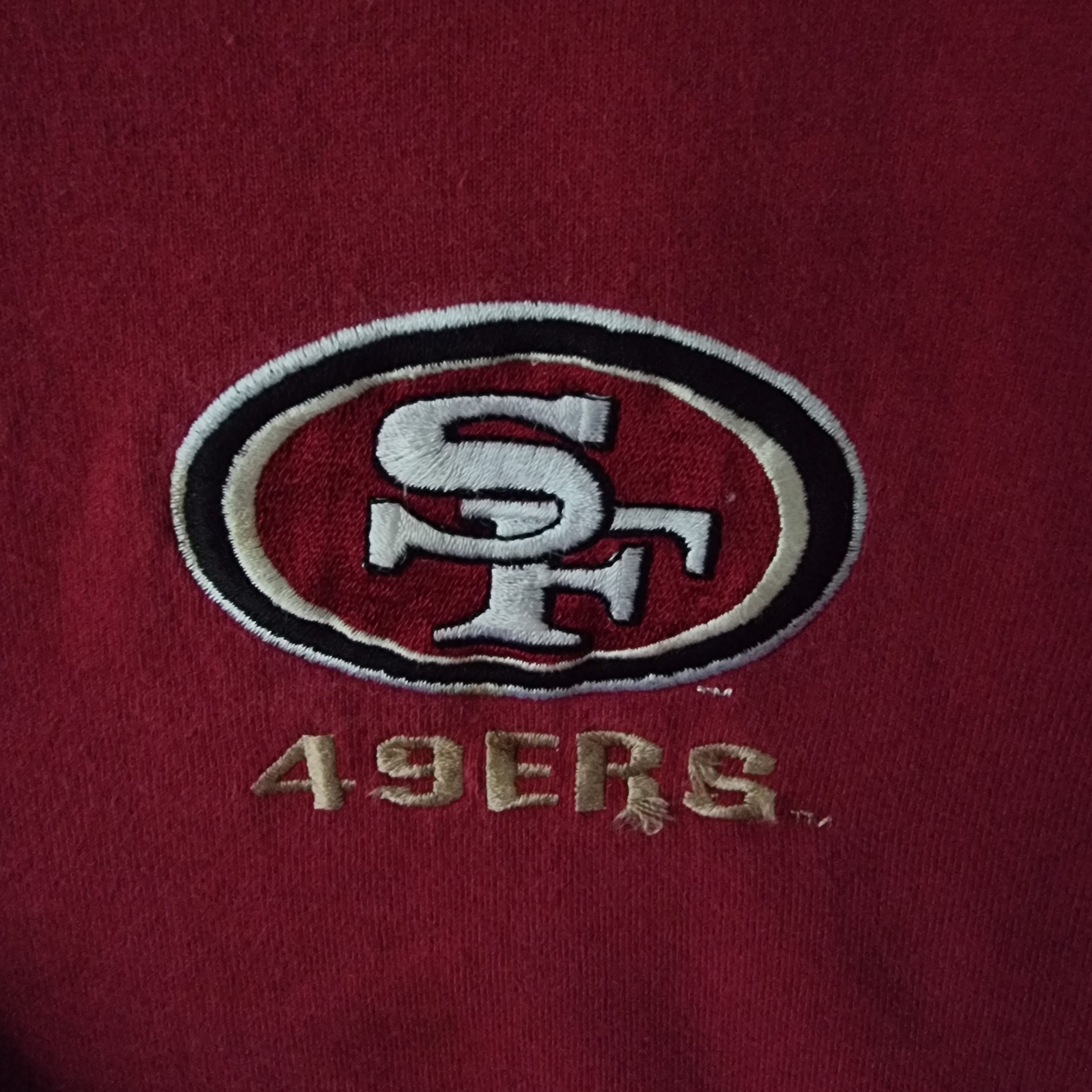 NFL × Reebok × Vintage Vintage 49ers oversize tee made in usa Size US L / EU 52-54 / 3 - 3 Thumbnail