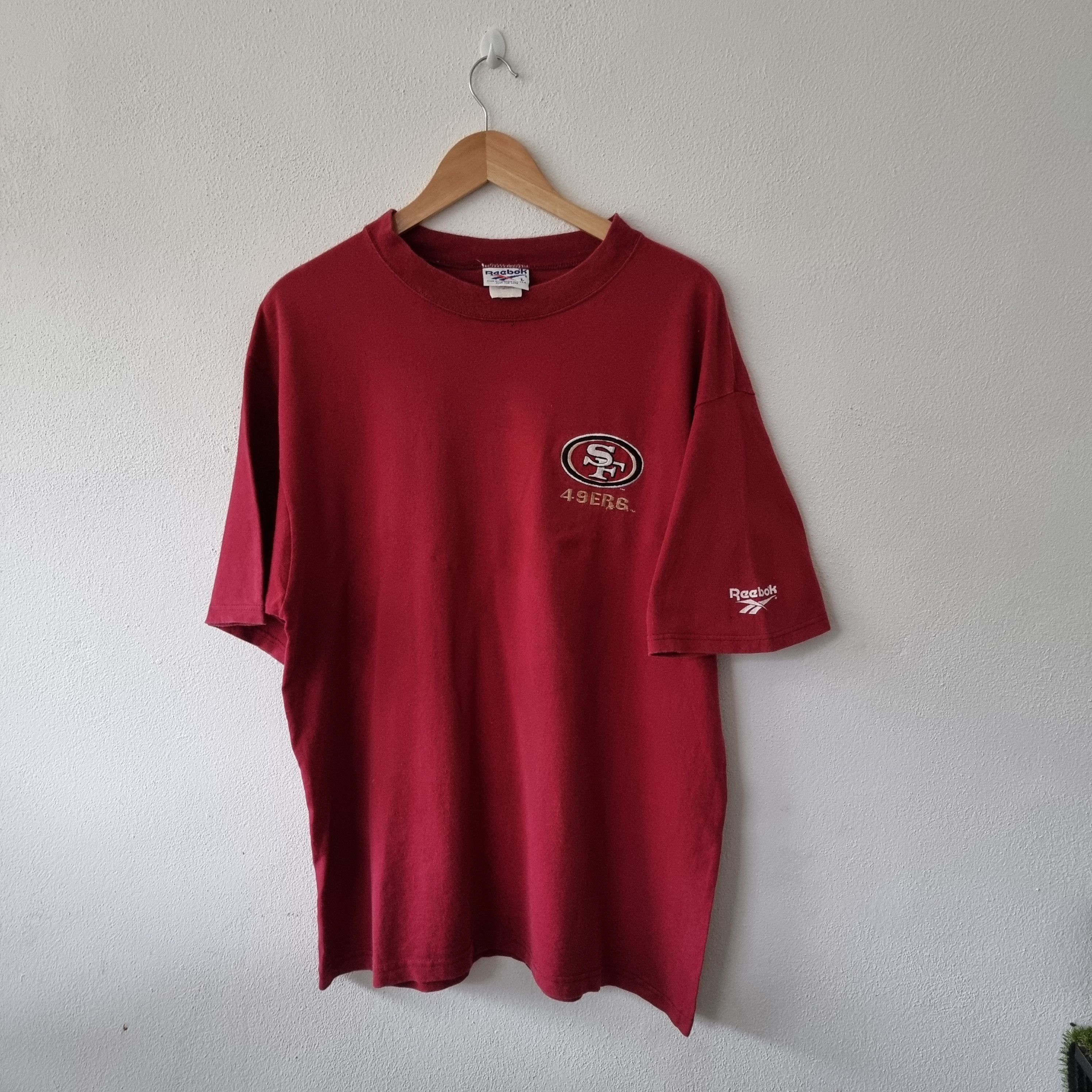 NFL × Reebok × Vintage Vintage 49ers oversize tee made in usa Size US L / EU 52-54 / 3 - 1 Thumbnail