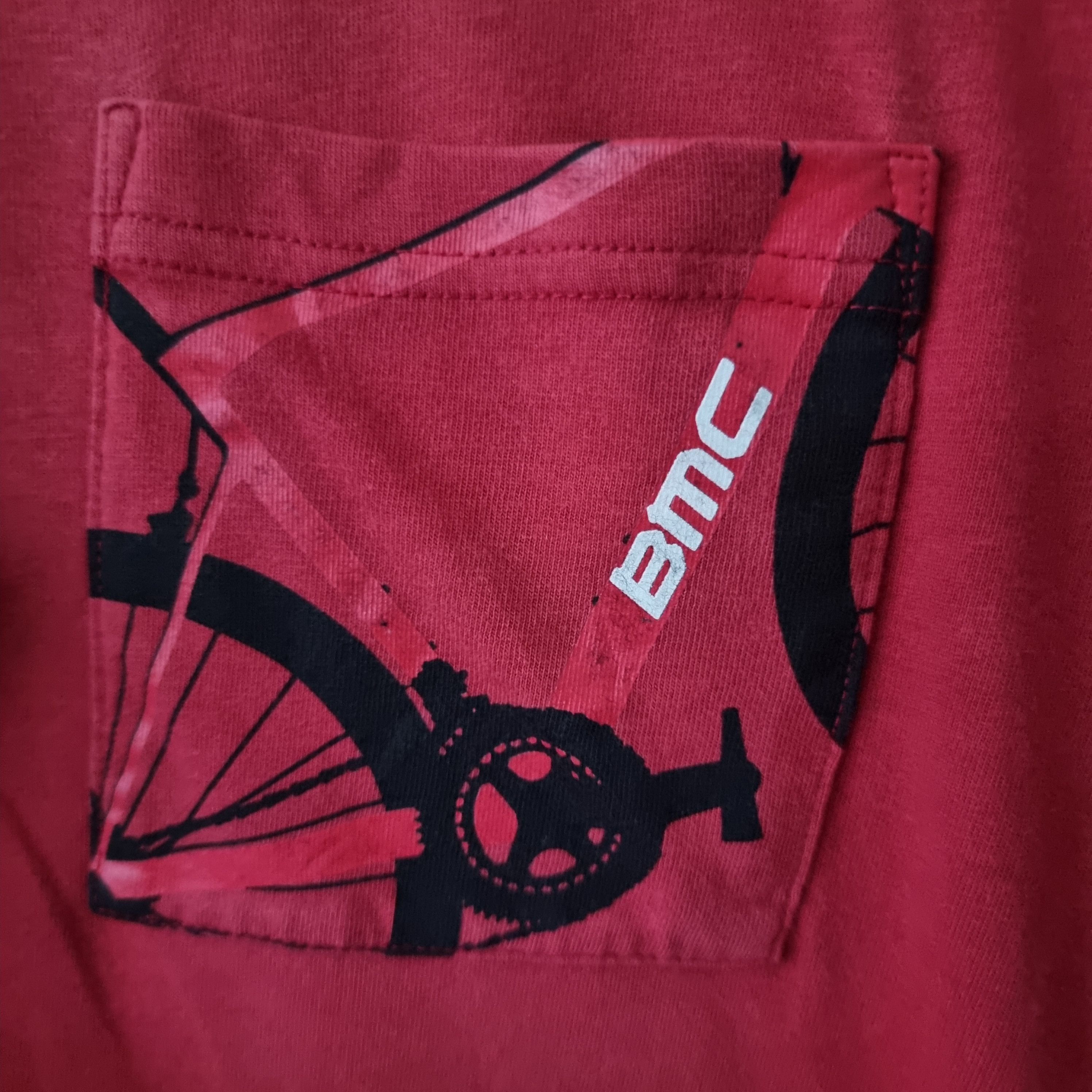 Japanese Brand Bicycle Bmc one pocket tee Size US L / EU 52-54 / 3 - 4 Thumbnail