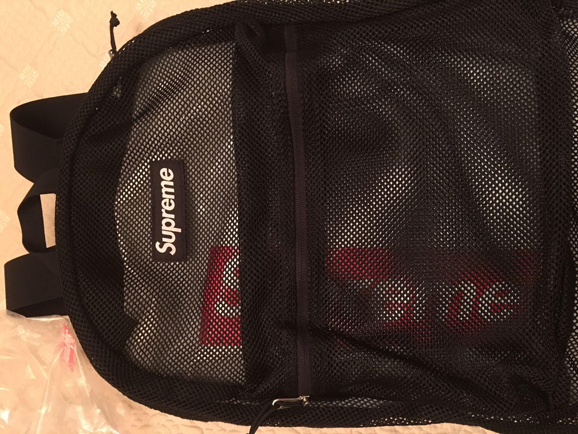 Supreme Mesh Backpack | Grailed