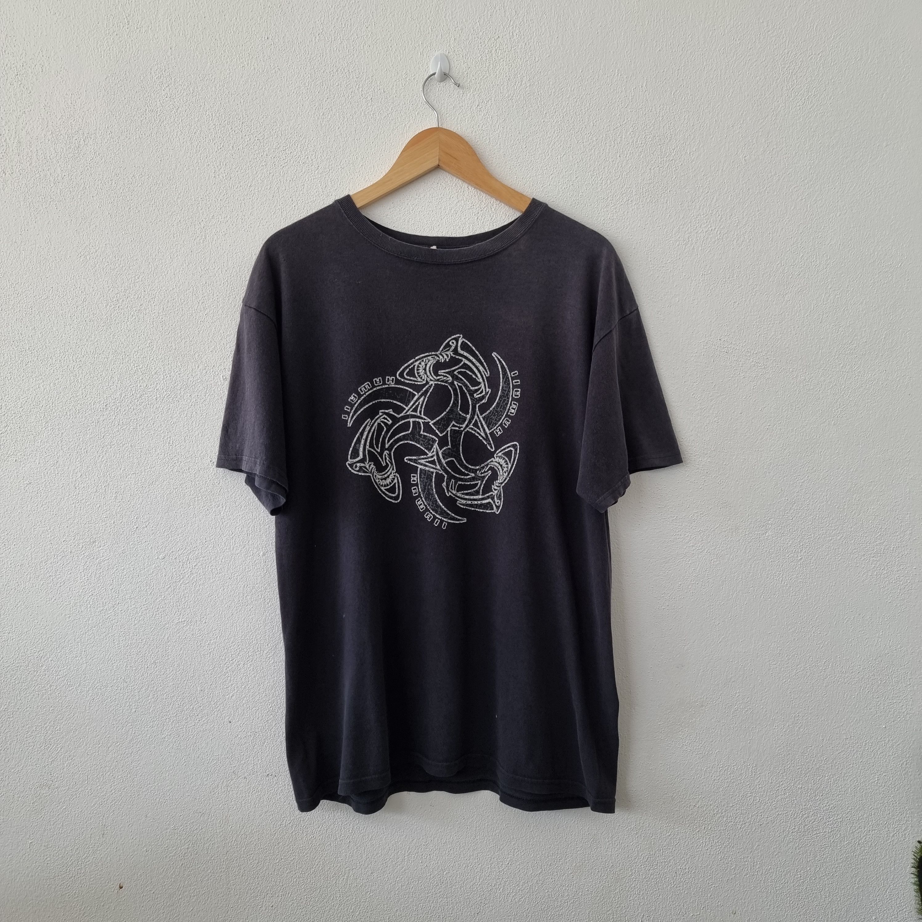 Anvil × Vintage Vintage y2k hawaii tee Size US L / EU 52-54 / 3 - 1 Thumbnail