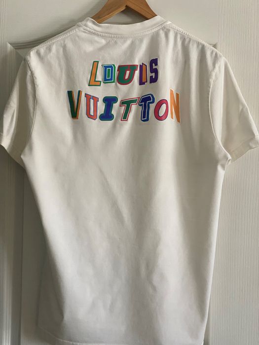 LOUIS VUITTON LVXNBA WHITE T-SHIRT
