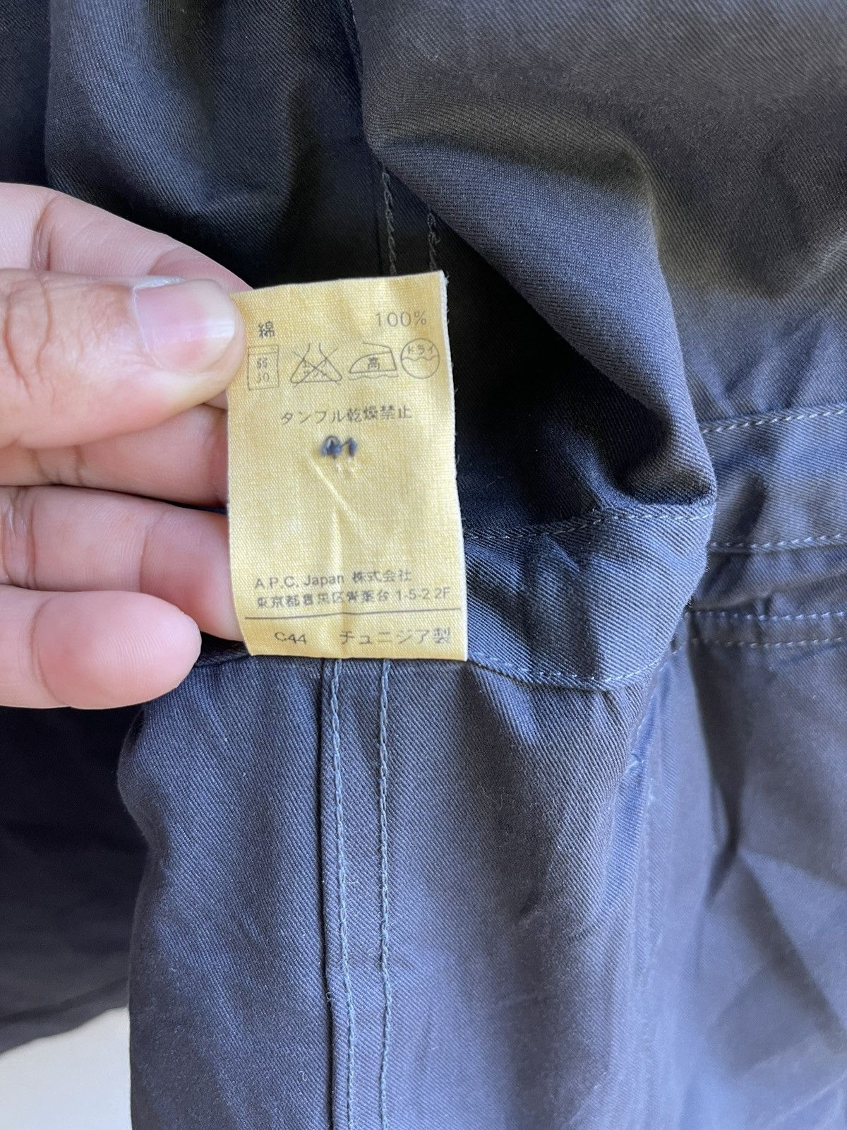 A.P.C. × Japanese Brand × Vintage Vintage A.P.C. Rue De Fleurus Paris 3 POCKETS JACKET #A Size US M / EU 48-50 / 2 - 10 Thumbnail