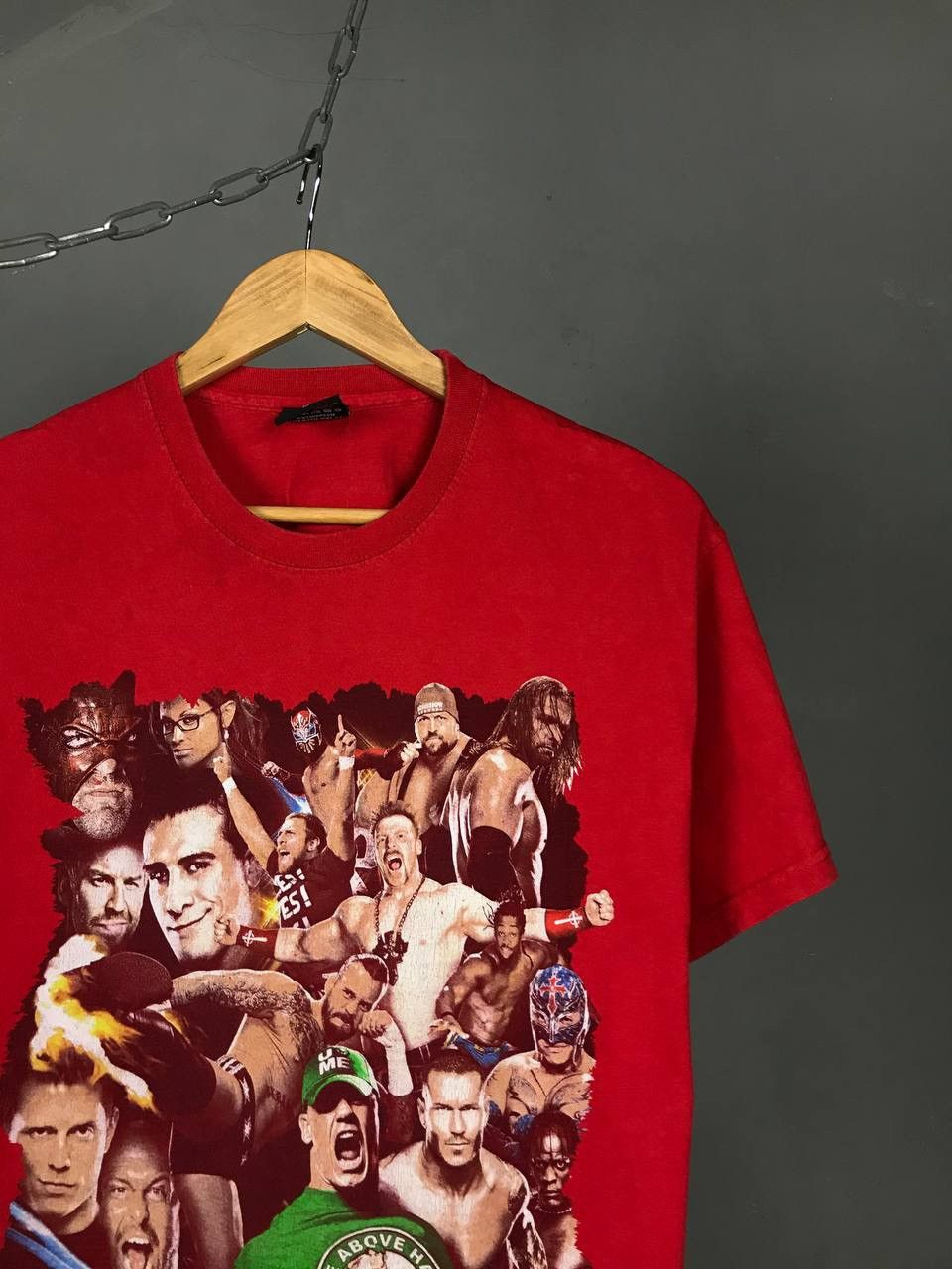 Band Tees WWE WWF vintage wrestling 2012 tour tee Size US M / EU 48-50 / 2 - 2 Thumbnail