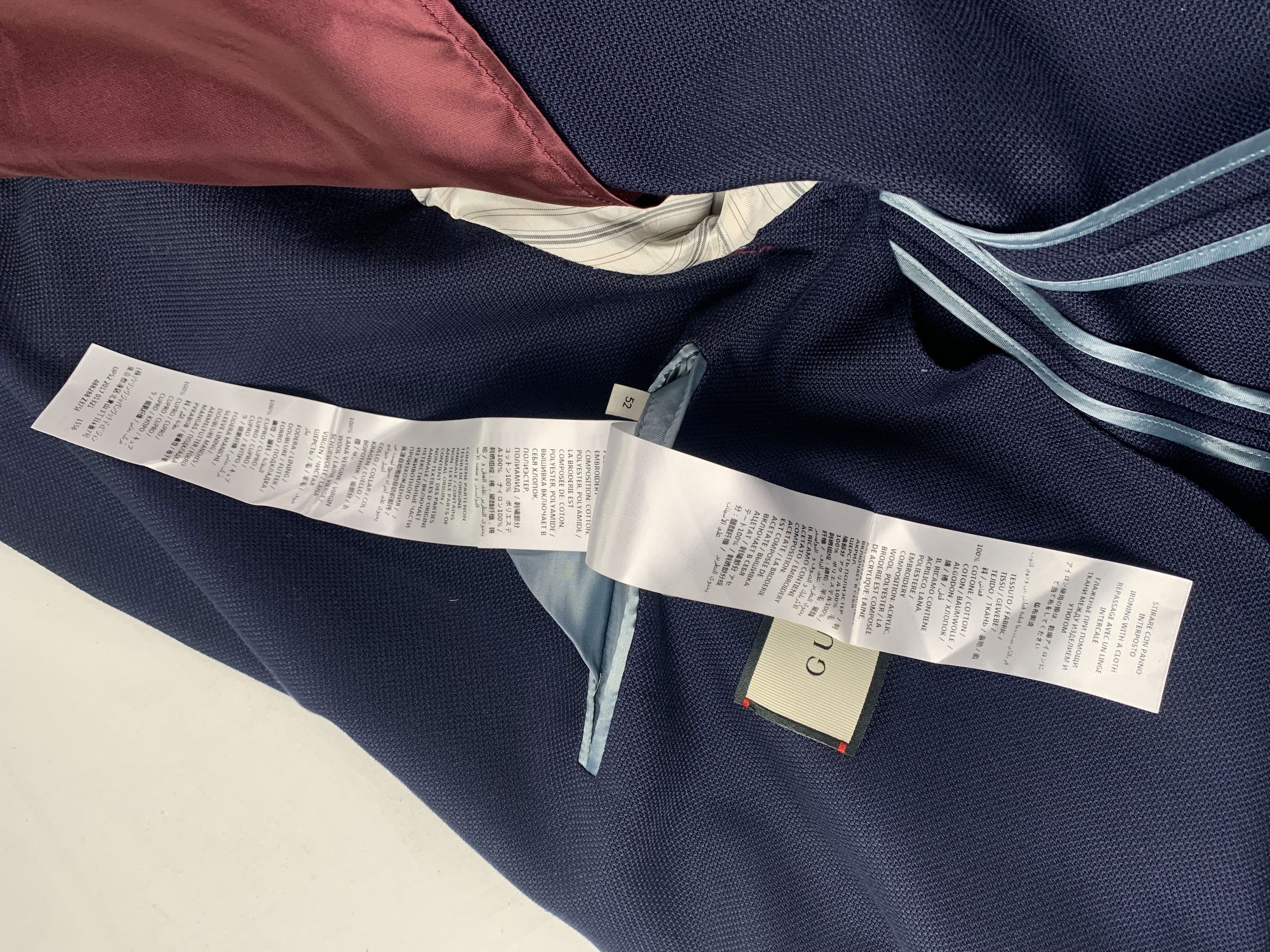 Gucci Gucci 'Blind For Love' Blazer Size 52R - 8 Thumbnail