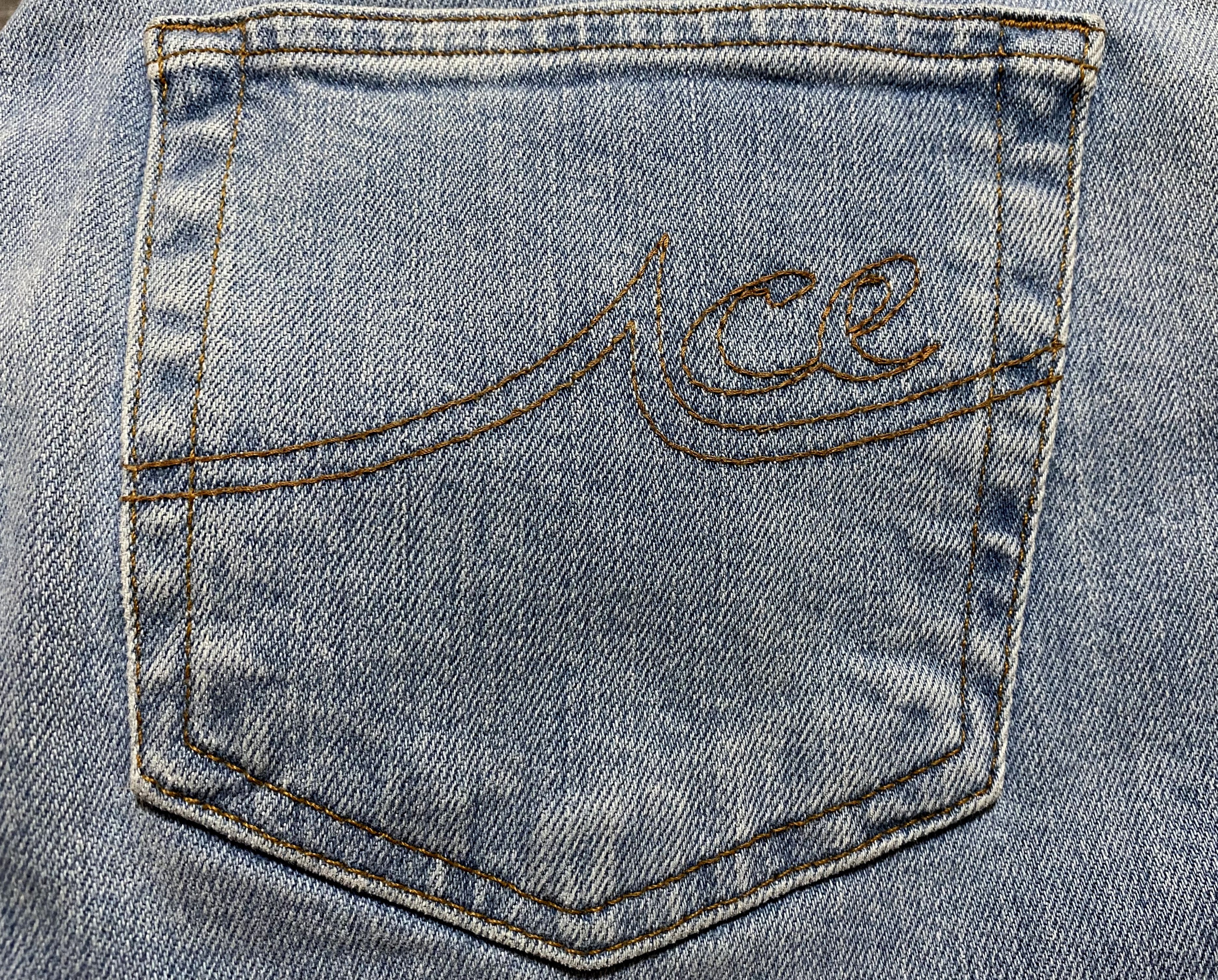 Iceberg Unisex Iceberg Ice J Washed Blue Flared Jeans Denim Size US 32 / EU 48 - 10 Thumbnail