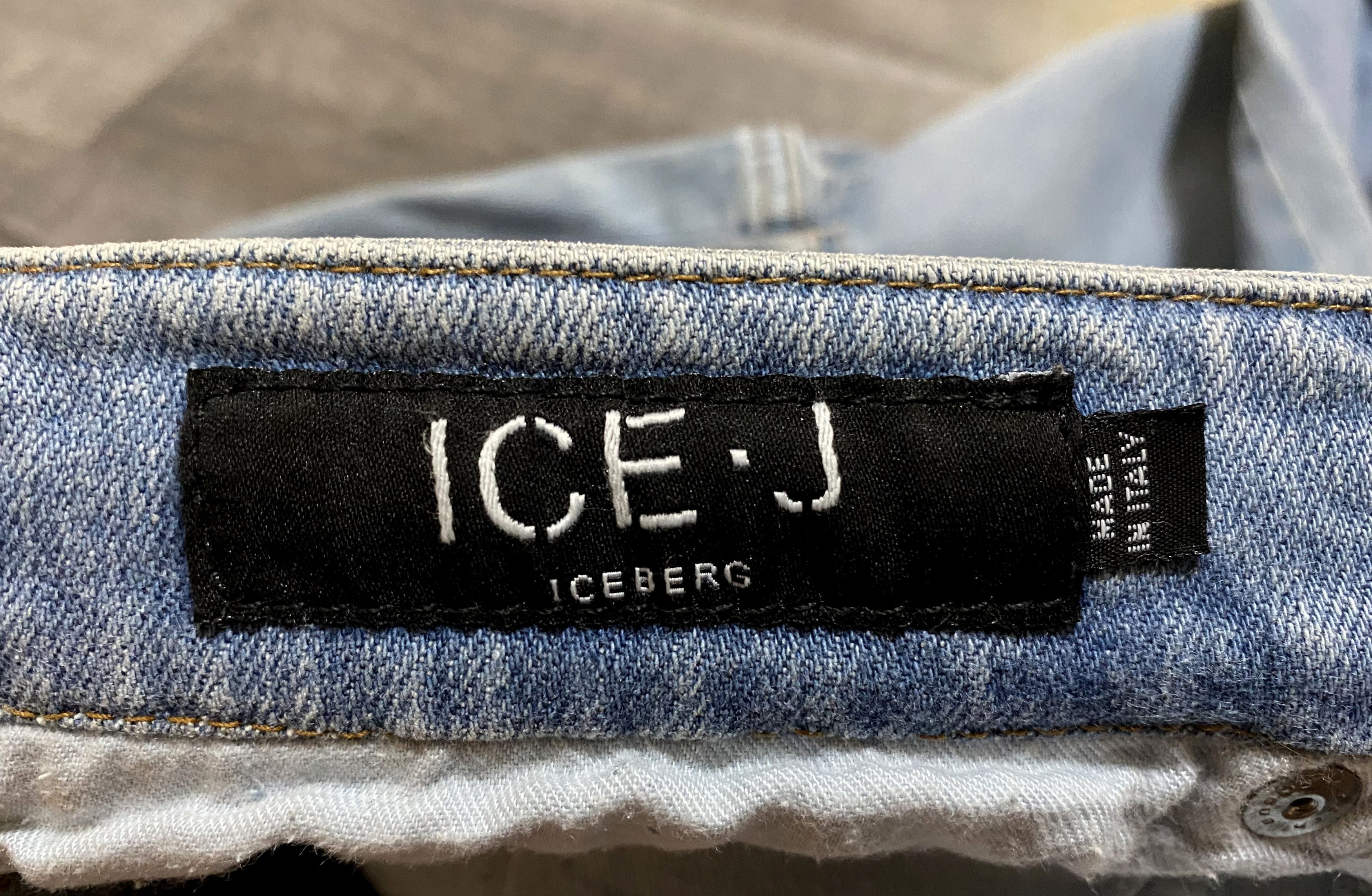 Iceberg Unisex Iceberg Ice J Washed Blue Flared Jeans Denim Size US 32 / EU 48 - 12 Thumbnail