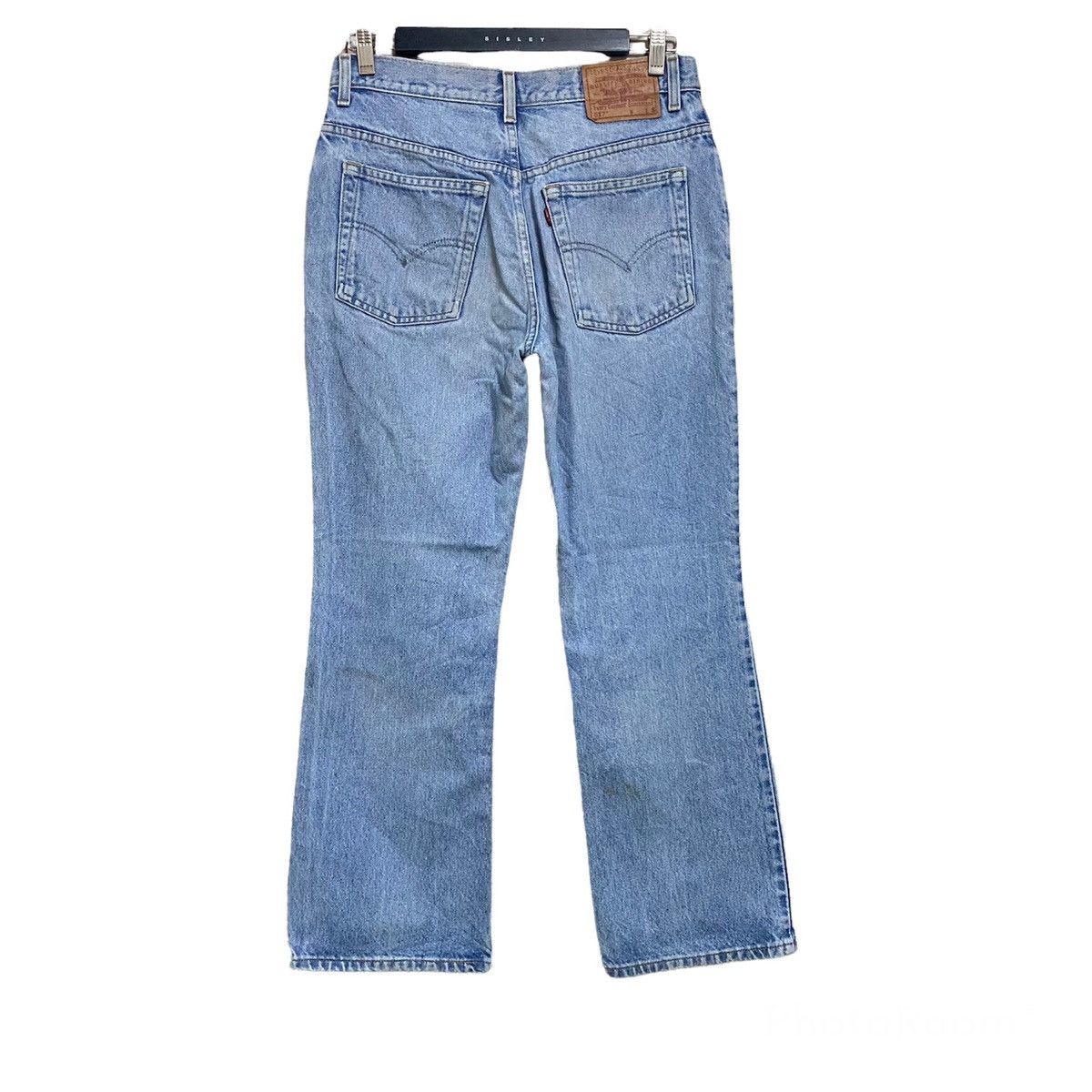 Levi's Vintage Levis 517 Slim Flare Jeans Light Wash 30x29 Size US 30 / EU 46 - 2 Thumbnail