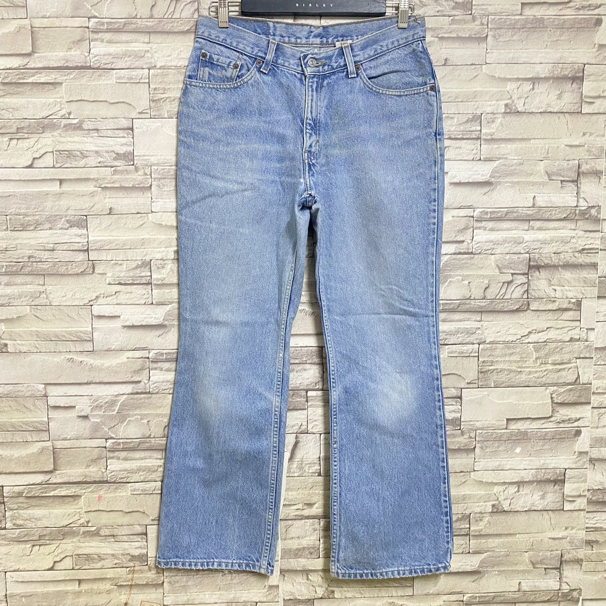 Levi's Vintage Levis 517 Slim Flare Jeans Light Wash 30x29 Size US 30 / EU 46 - 3 Thumbnail