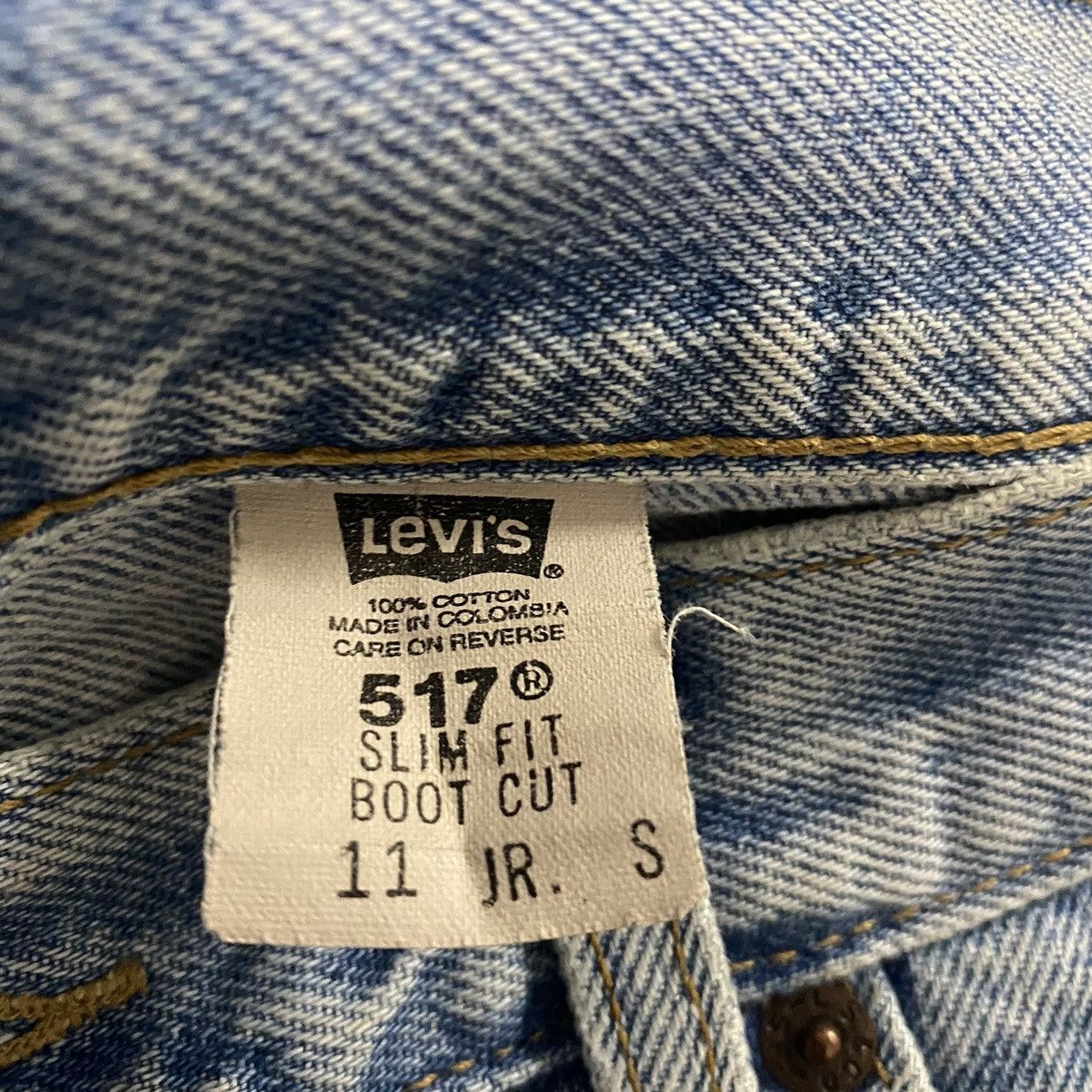 Levi's Vintage Levis 517 Slim Flare Jeans Light Wash 30x29 Size US 30 / EU 46 - 14 Thumbnail