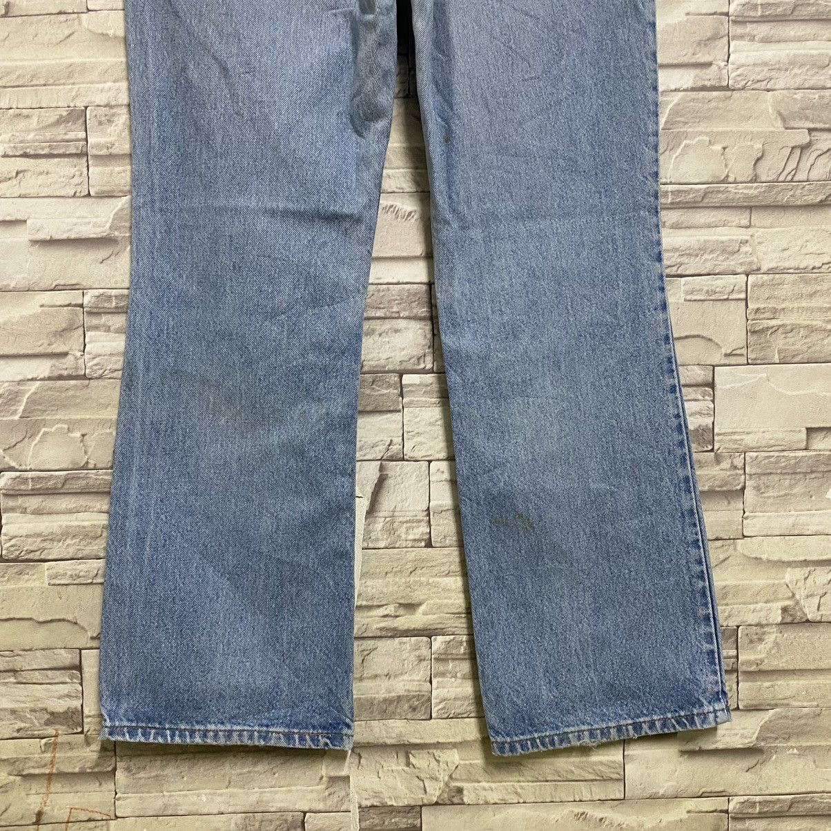Levi's Vintage Levis 517 Slim Flare Jeans Light Wash 30x29 Size US 30 / EU 46 - 11 Thumbnail