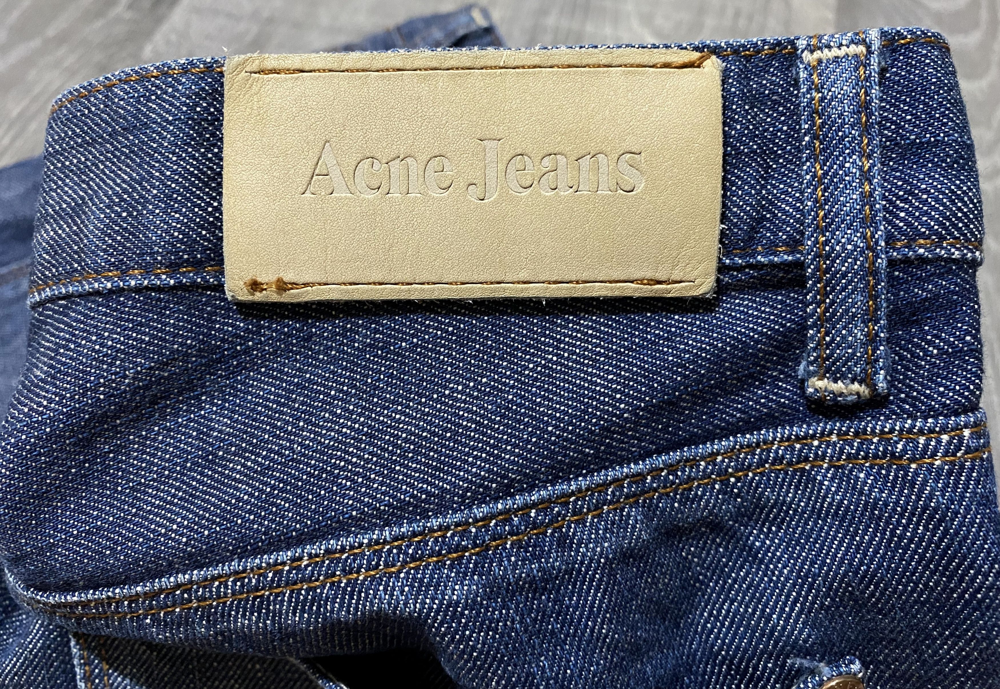 Acne Studios Womens Acne Studios Max Deep Distressed Jeans Denim Shorts Size 31" - 6 Thumbnail