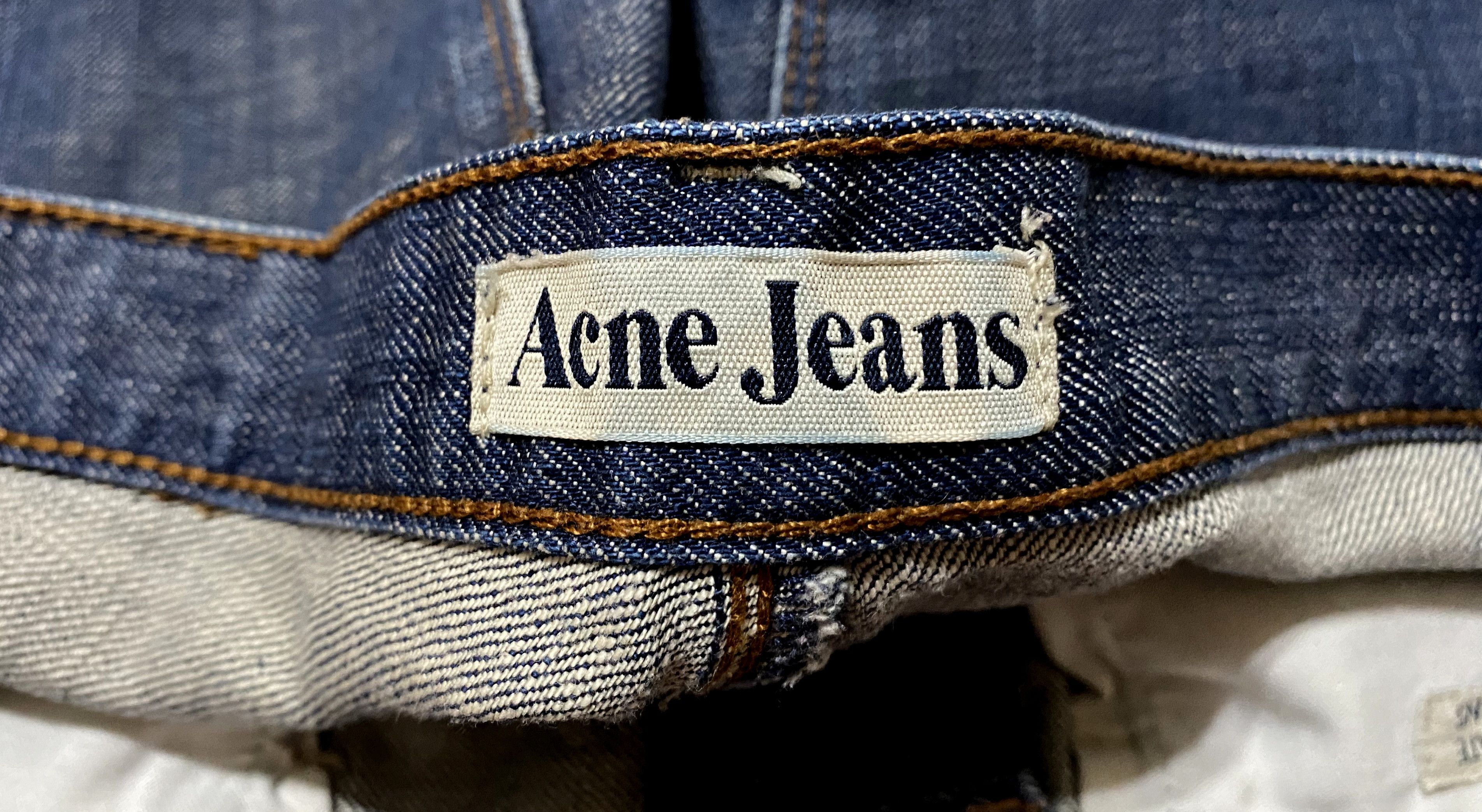 Acne Studios Womens Acne Studios Max Deep Distressed Jeans Denim Shorts Size 31" - 7 Thumbnail