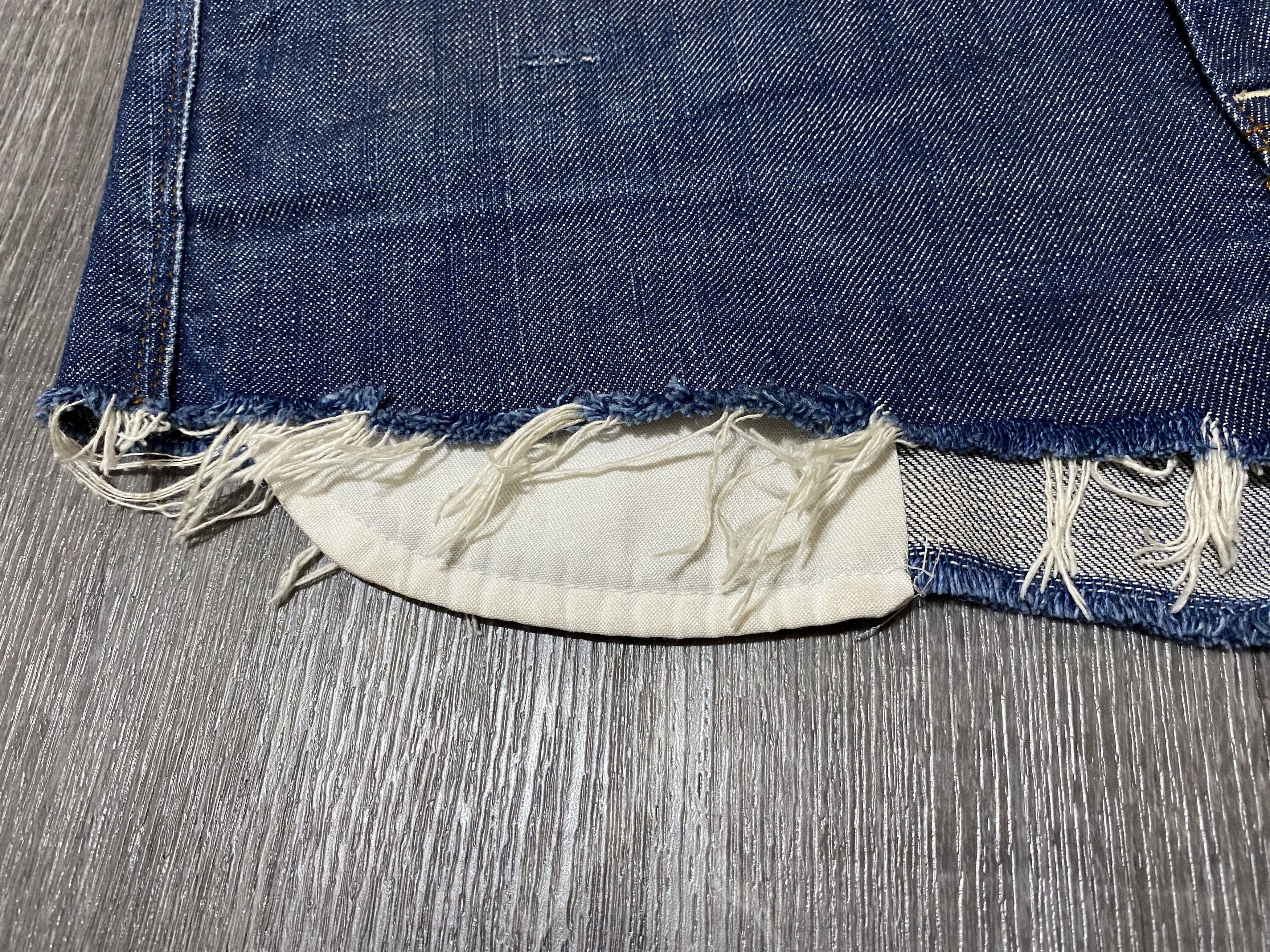 Acne Studios Womens Acne Studios Max Deep Distressed Jeans Denim Shorts Size 31" - 5 Thumbnail