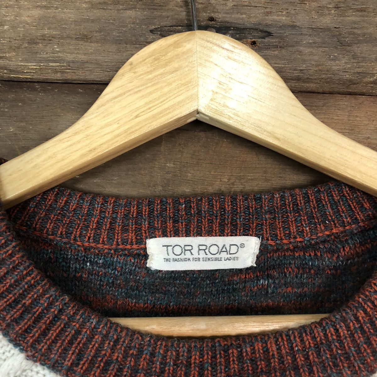 Aran Isles Knitwear Tor Roard Distressed cable Knitwear stripe #H084 Size S / US 4 / IT 40 - 9 Thumbnail