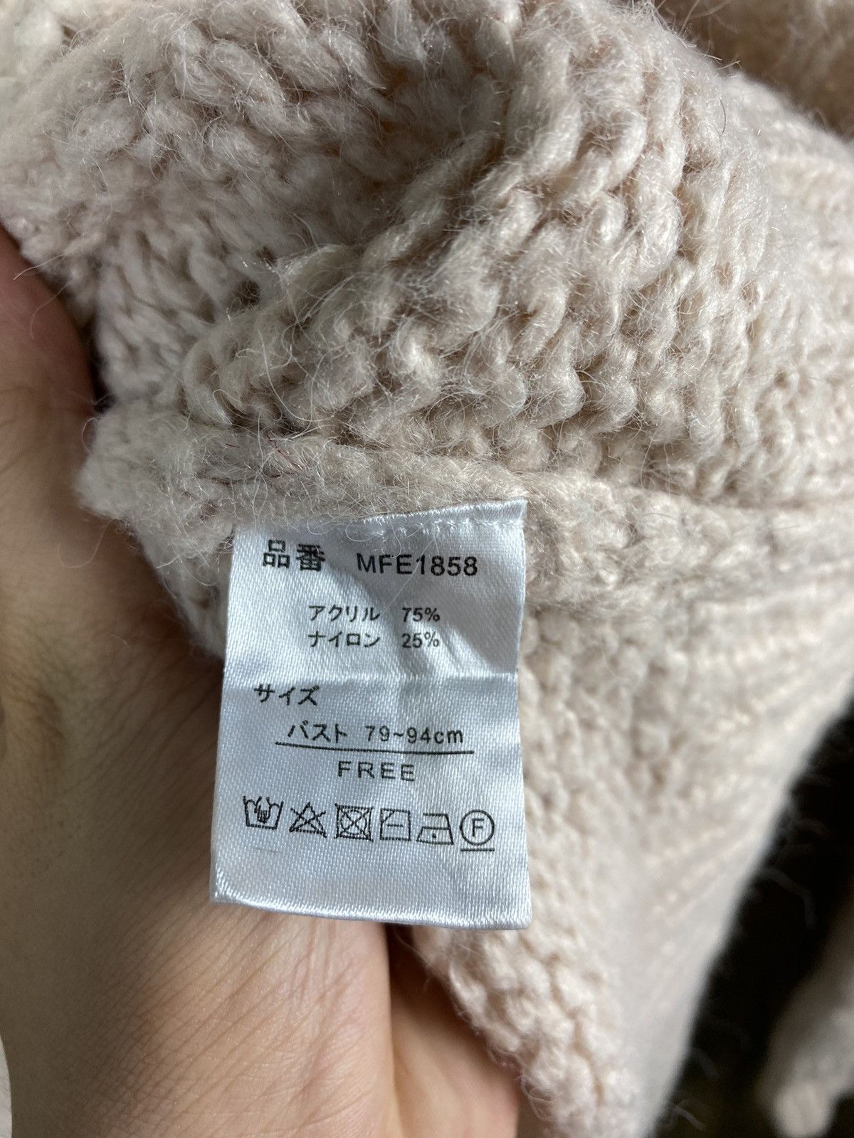 Aran Isles Knitwear Draw mohair aran isle cable Knitwear #Z004 Size US S / EU 44-46 / 1 - 5 Thumbnail