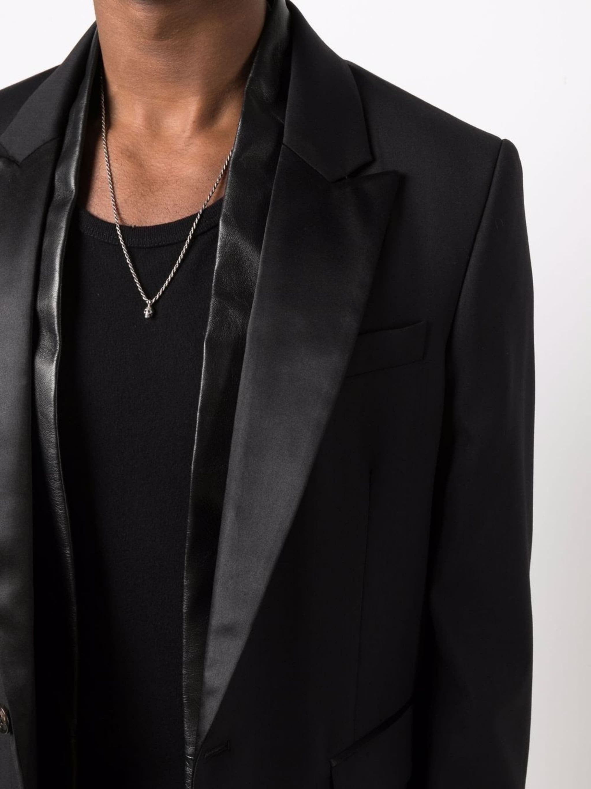 Amiri Single-Breasted Wool Blazer Size 52R - 3 Thumbnail