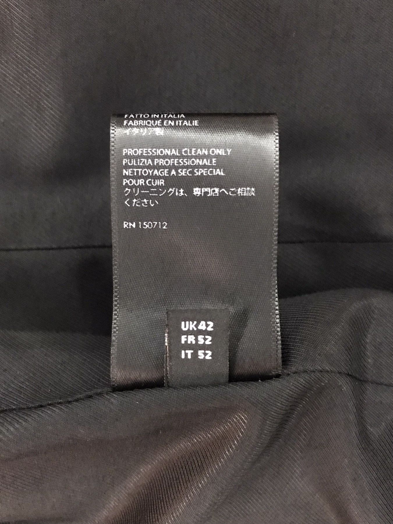 Amiri Single-Breasted Wool Blazer Size 52R - 8 Thumbnail