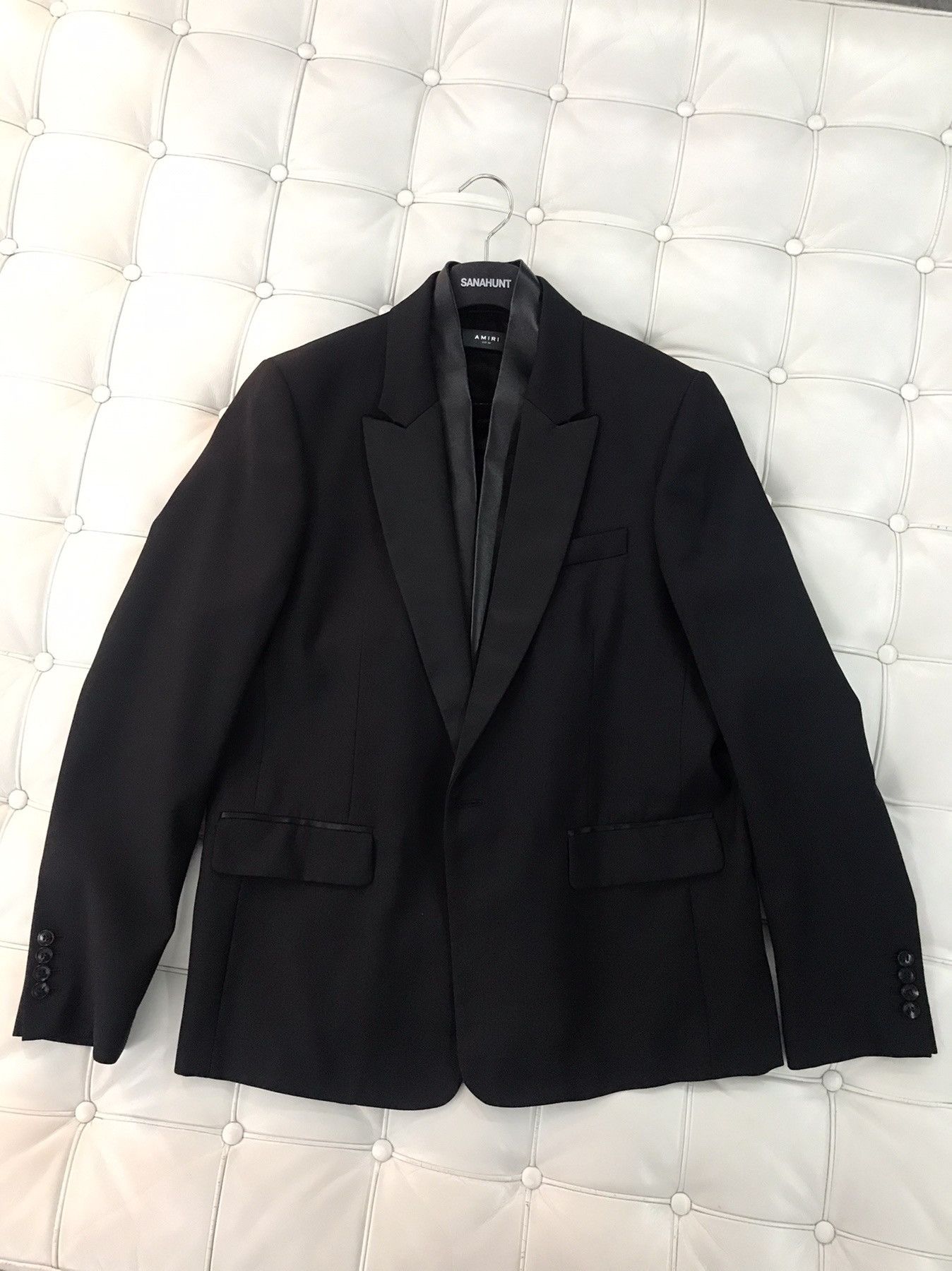 Amiri Single-Breasted Wool Blazer Size 52R - 5 Thumbnail