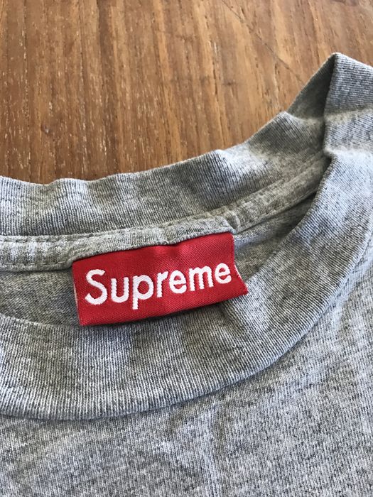 Supreme Supreme X Burberry Box Logo Tee White  Size XL Available For  Immediate Sale At Sotheby's
