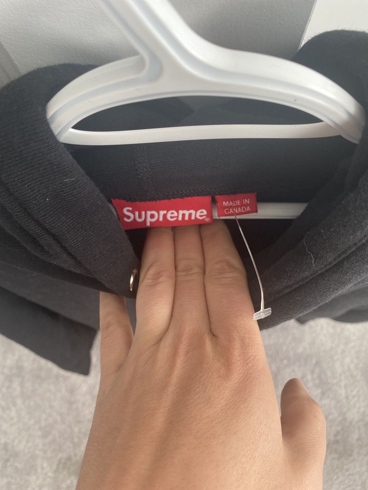 Supreme Supreme S Logo Black Hoodie Size US XL / EU 56 / 4 - 3 Thumbnail
