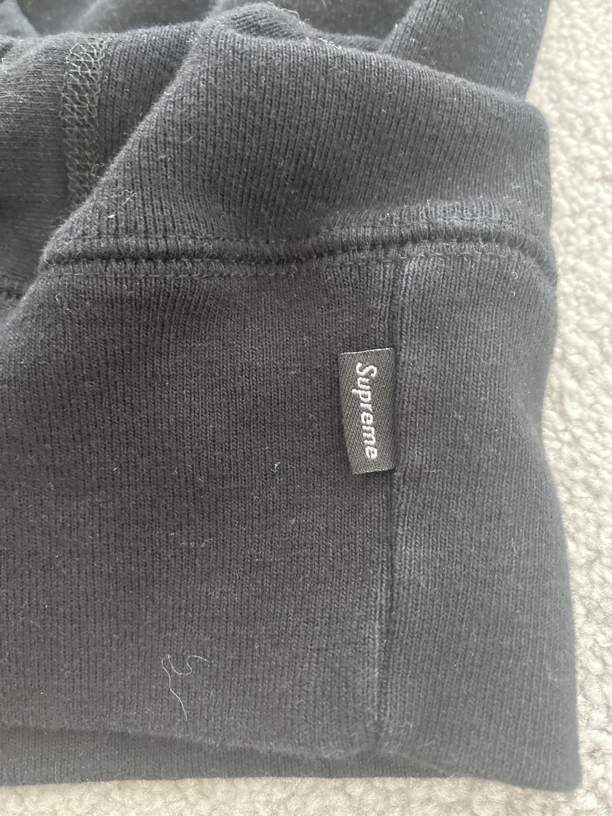 Supreme Supreme S Logo Black Hoodie Size US XL / EU 56 / 4 - 7 Thumbnail