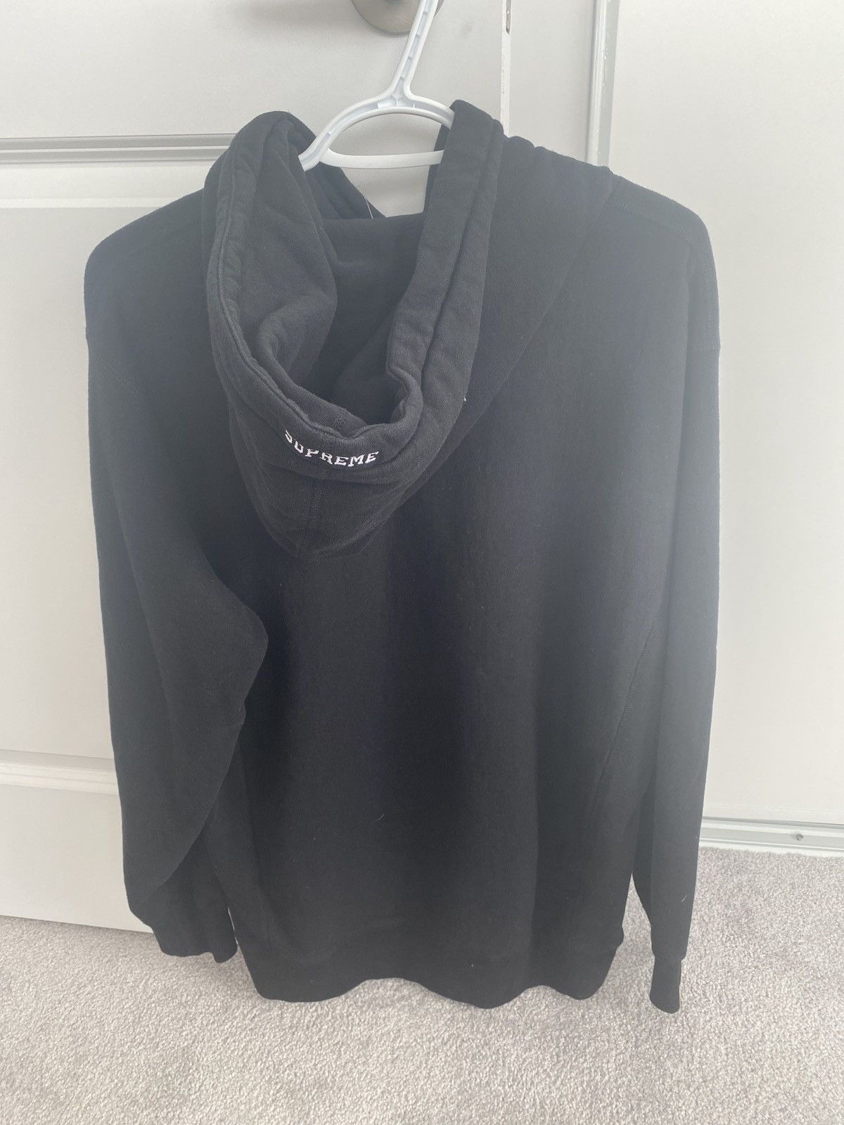 Supreme Supreme S Logo Black Hoodie Size US XL / EU 56 / 4 - 5 Thumbnail