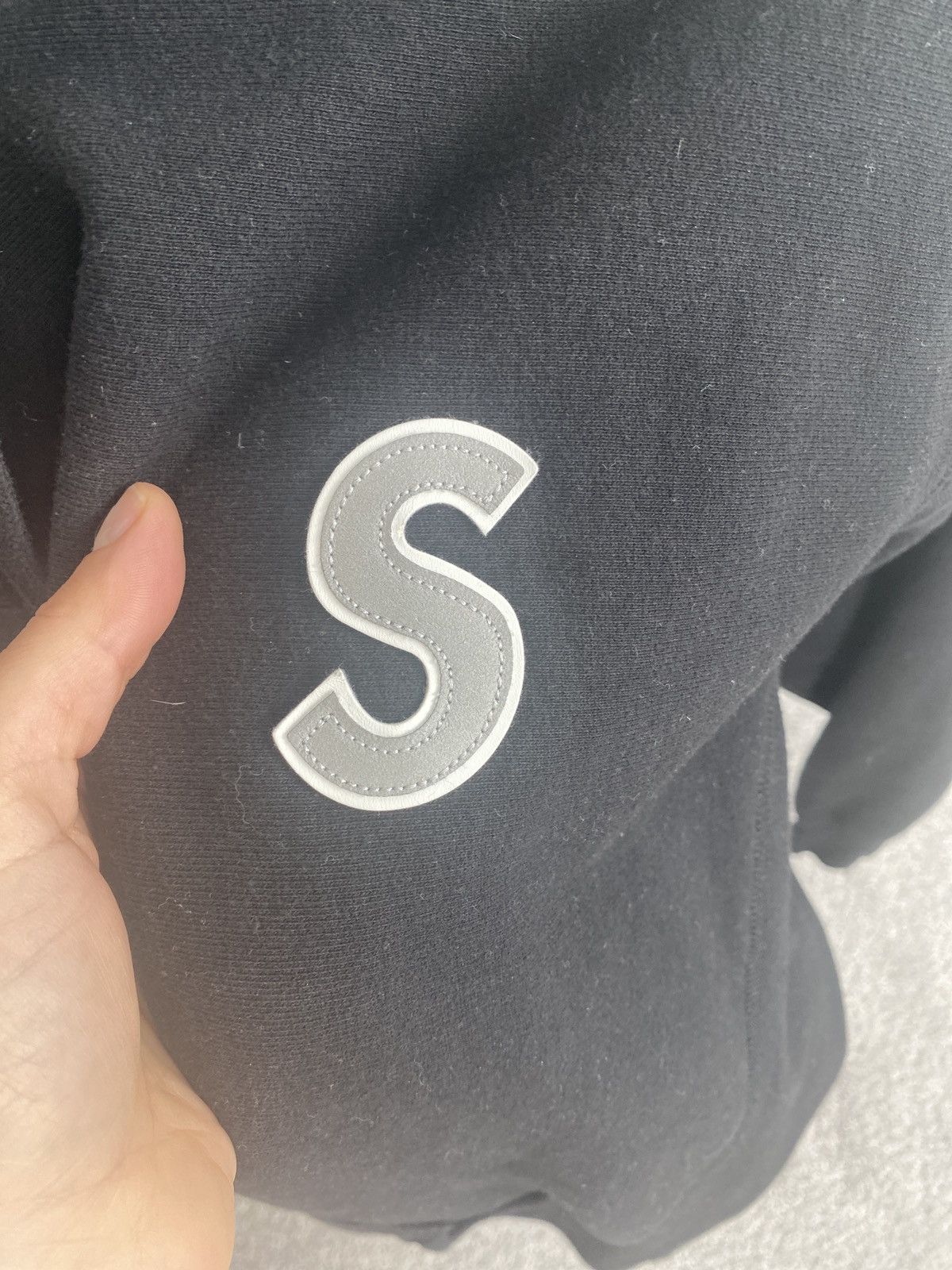 Supreme Supreme S Logo Black Hoodie Size US XL / EU 56 / 4 - 2 Thumbnail